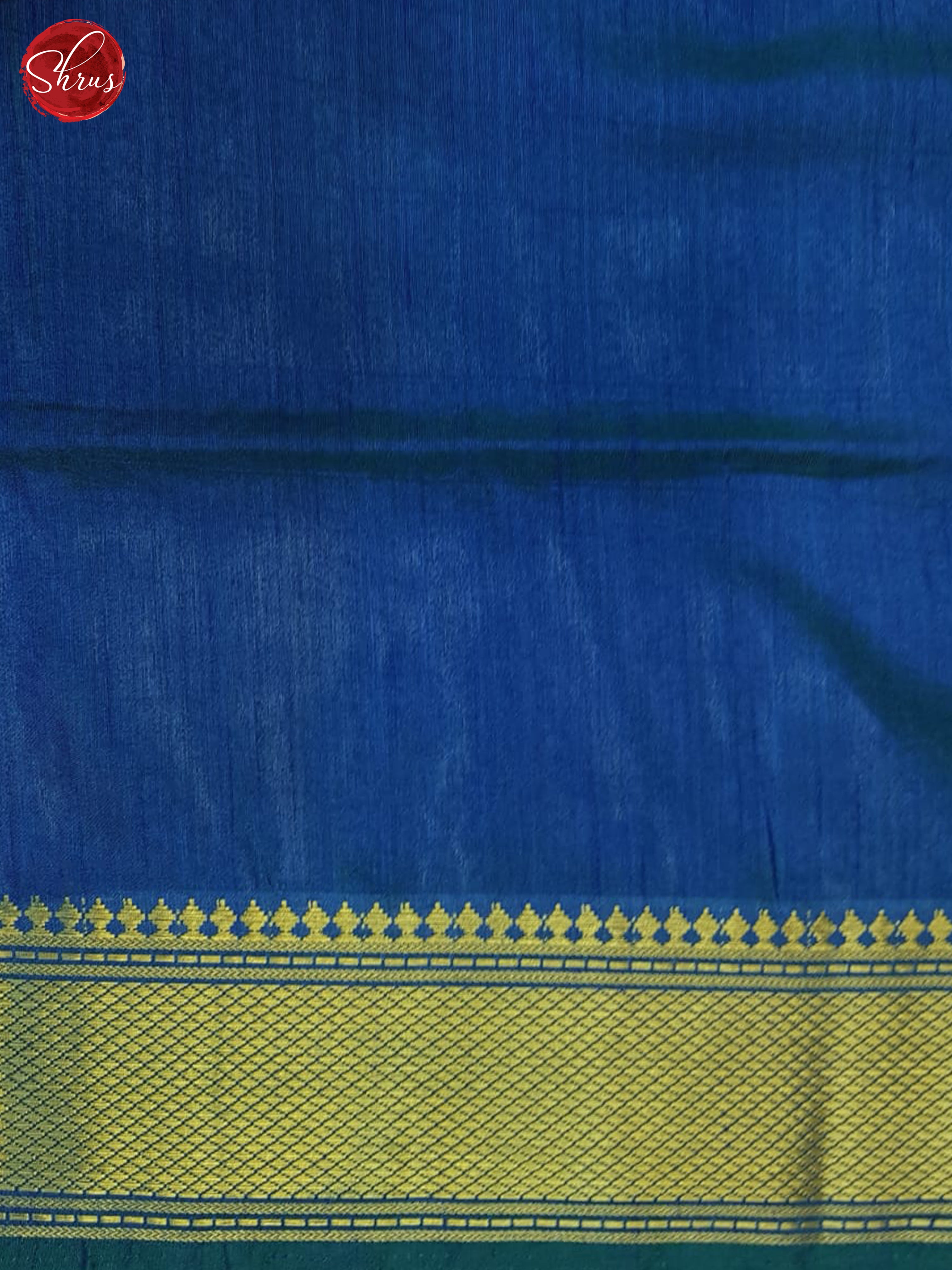 Green And Blue- Semi Patola Saree - Shop on ShrusEternity.com