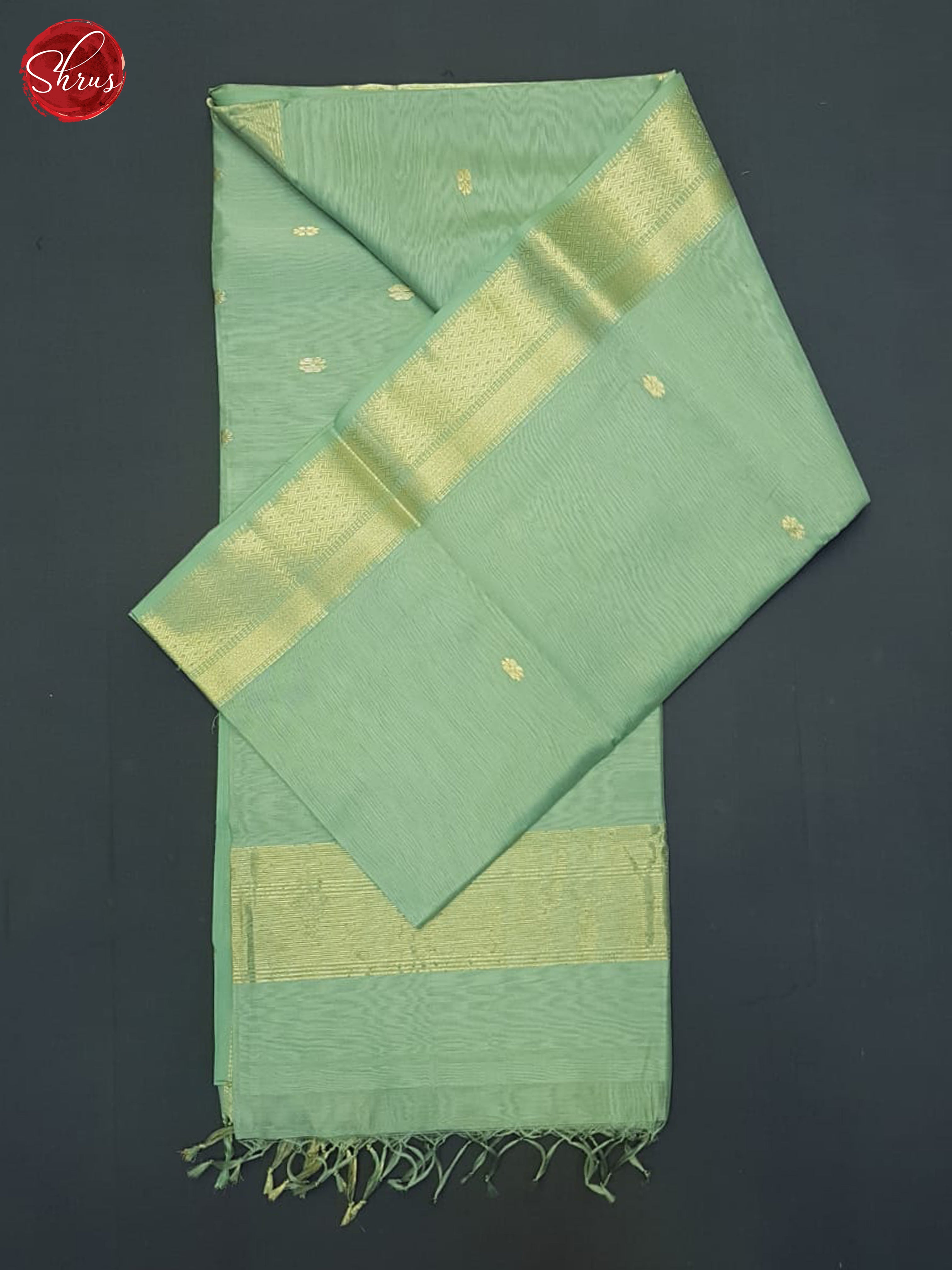 Green(Single Tone)- Maheshwari Silk Cotton Saree