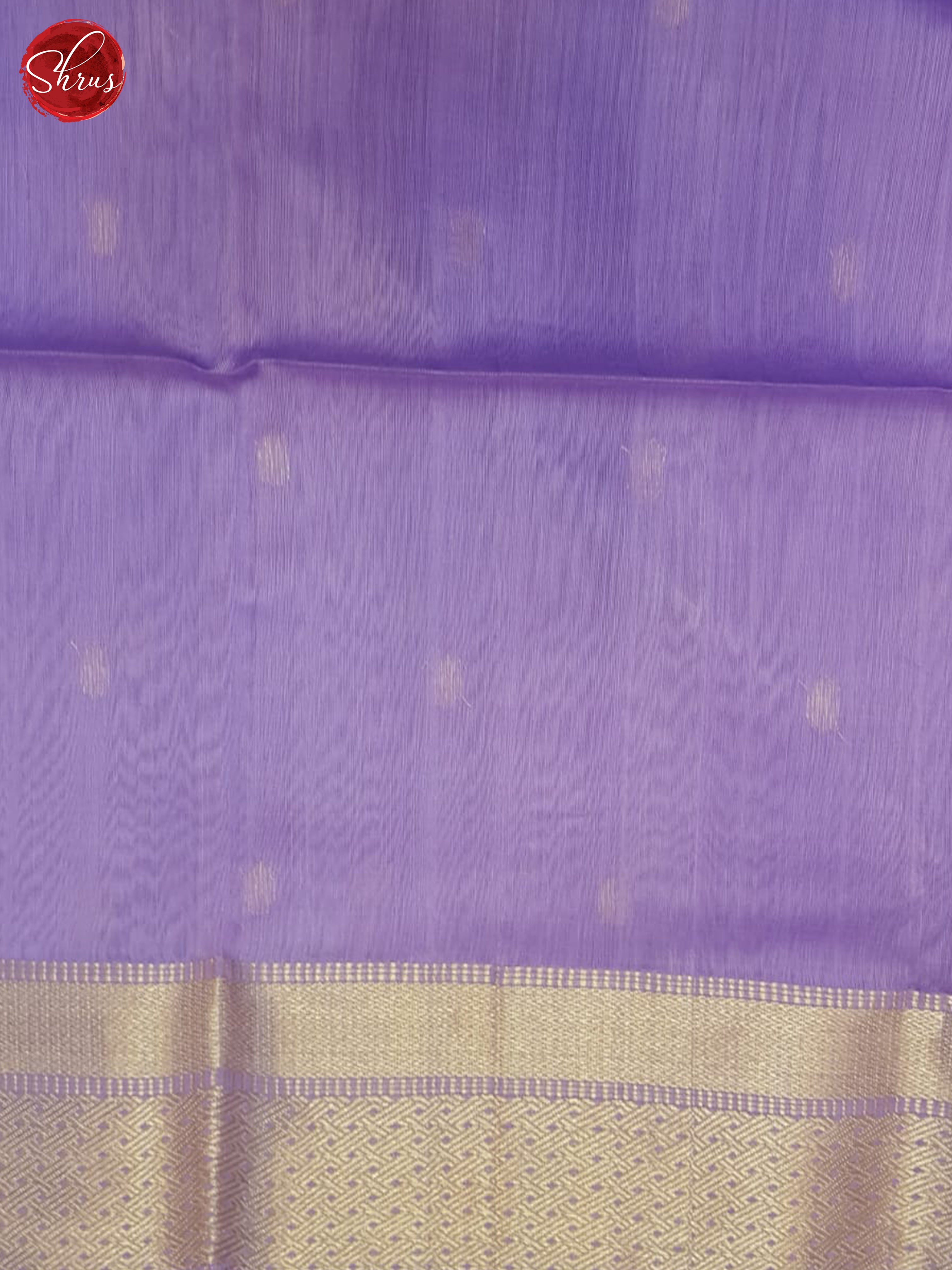 Lavender(Single Tone)- Maheshwari Silk Cotton Saree - Shop on ShrusEternity.com