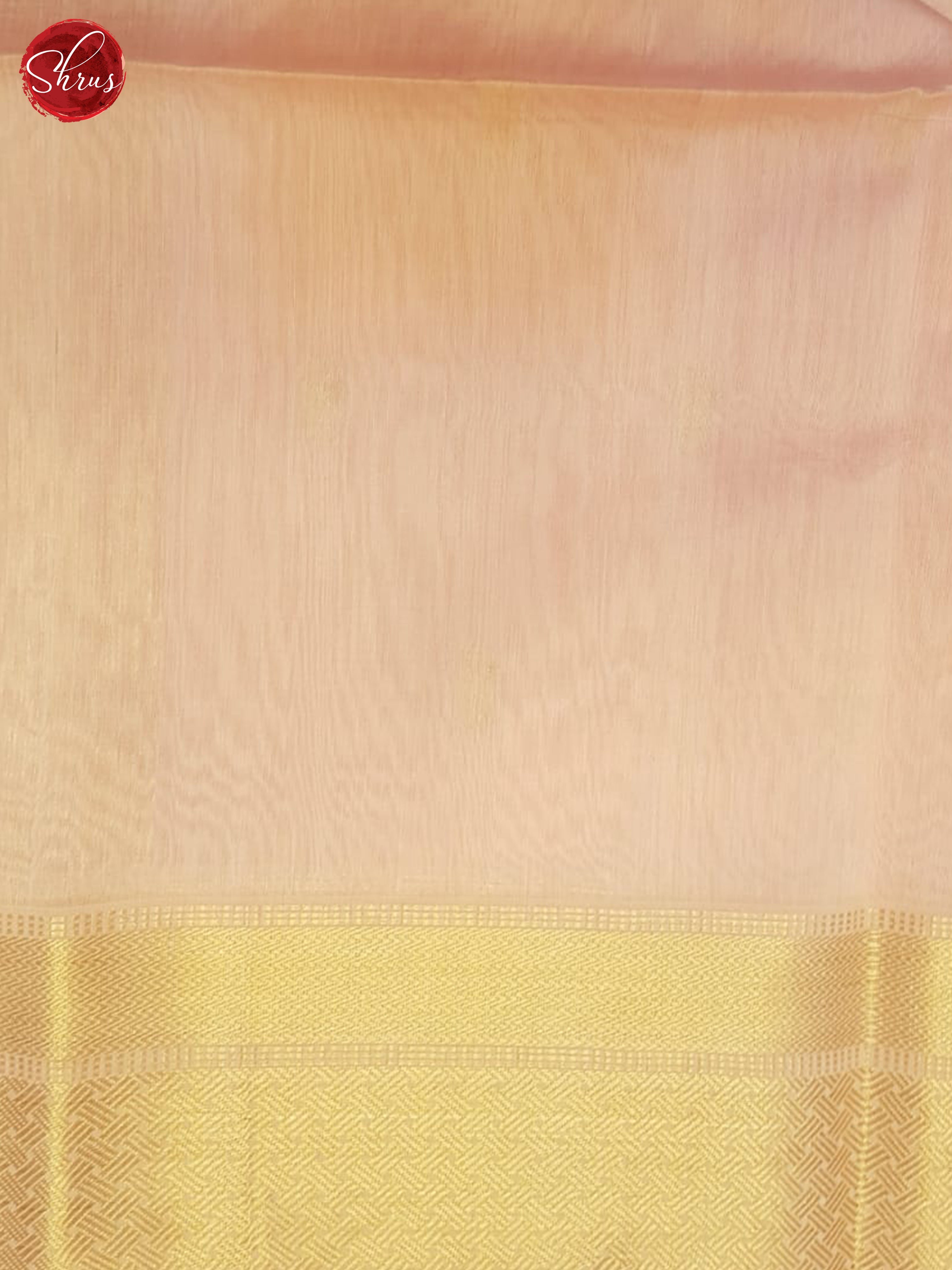 Baby pink(Single tone) - Maheshwari silkcotton Saree - Shop on ShrusEternity.com