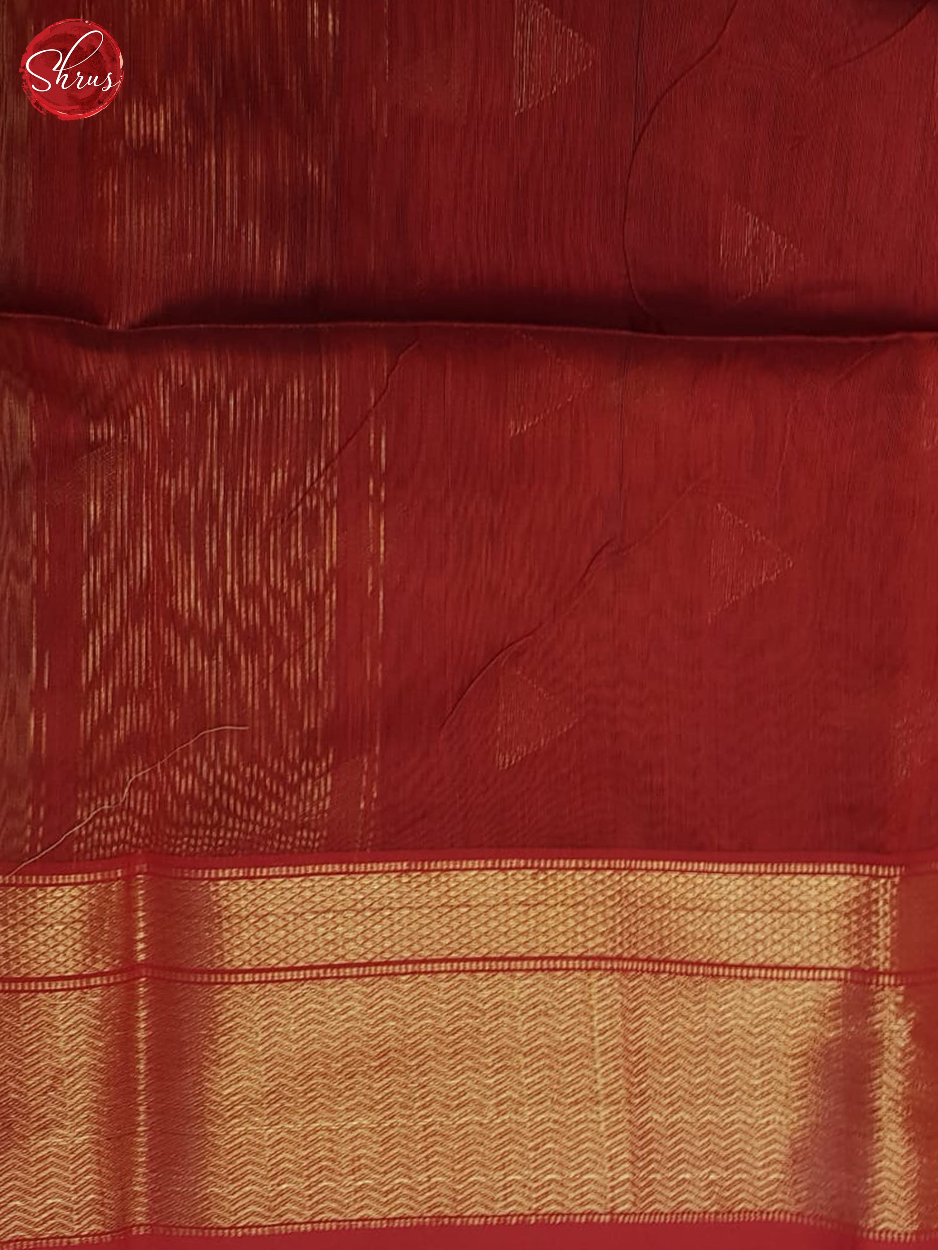 Elachi Green and Red - Maheshwari silkcotton Saree - Shop on ShrusEternity.com