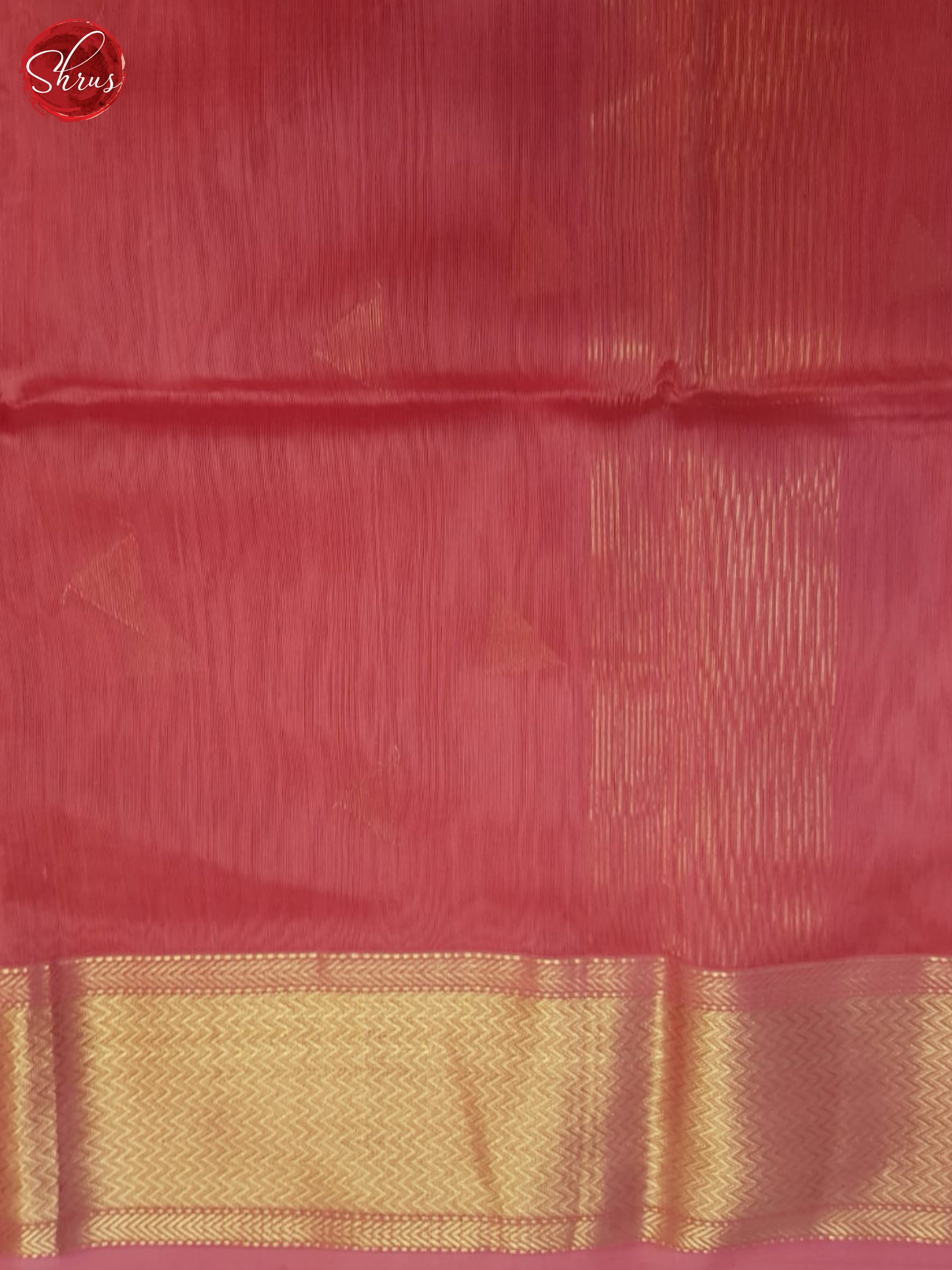 Pink(Single Tone)- Maheshwari silkcotton Saree - Shop on ShrusEternity.com