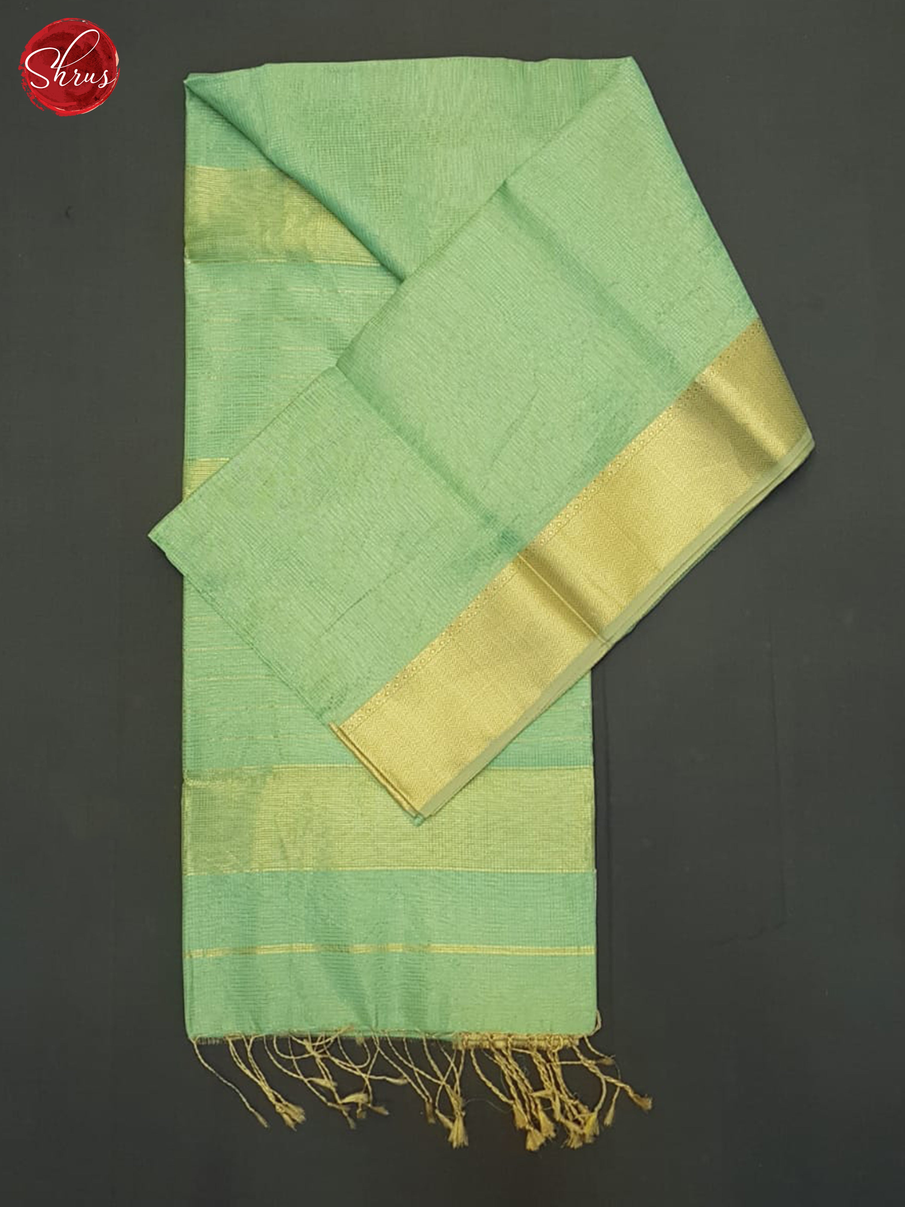 Green(Single tone) - Maheshwari silkcotton Saree - Shop on ShrusEternity.com