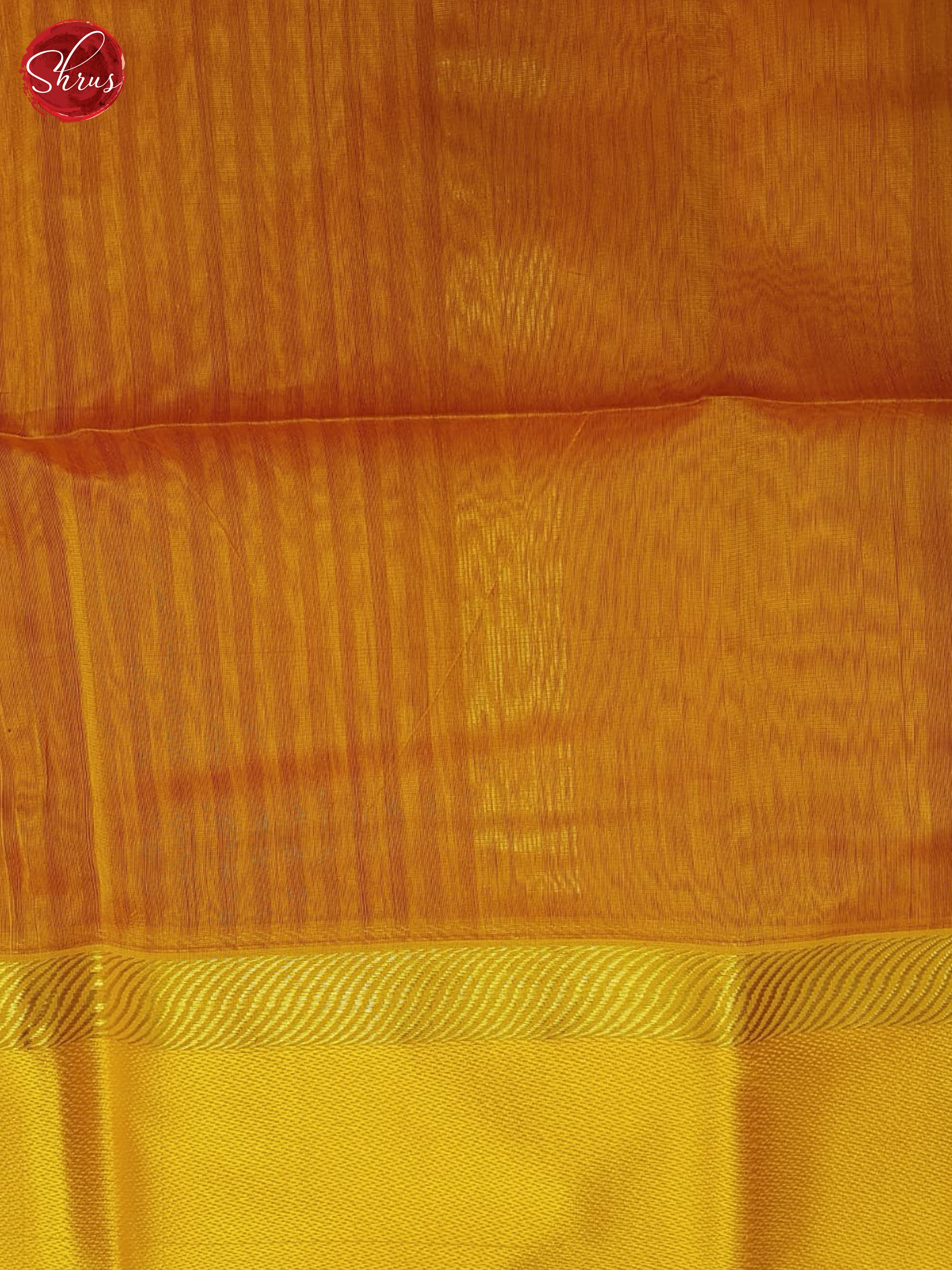 Red And Orange- Maheshwari Silk Cotton Saree - Shop on ShrusEternity.com