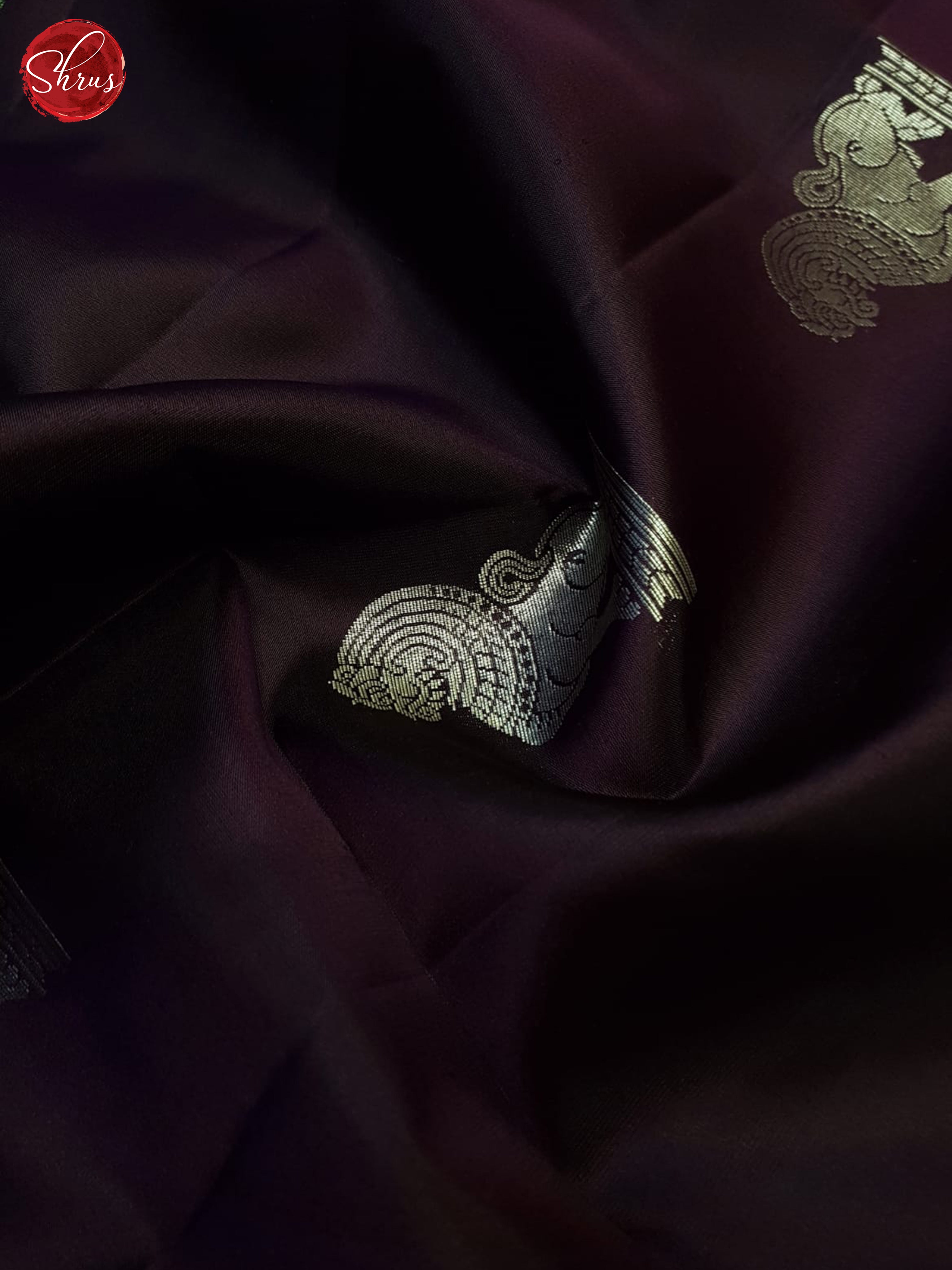 Jamun Fruit(SIngle Tone)- Soft Silk Saree - Shop on ShrusEternity.com