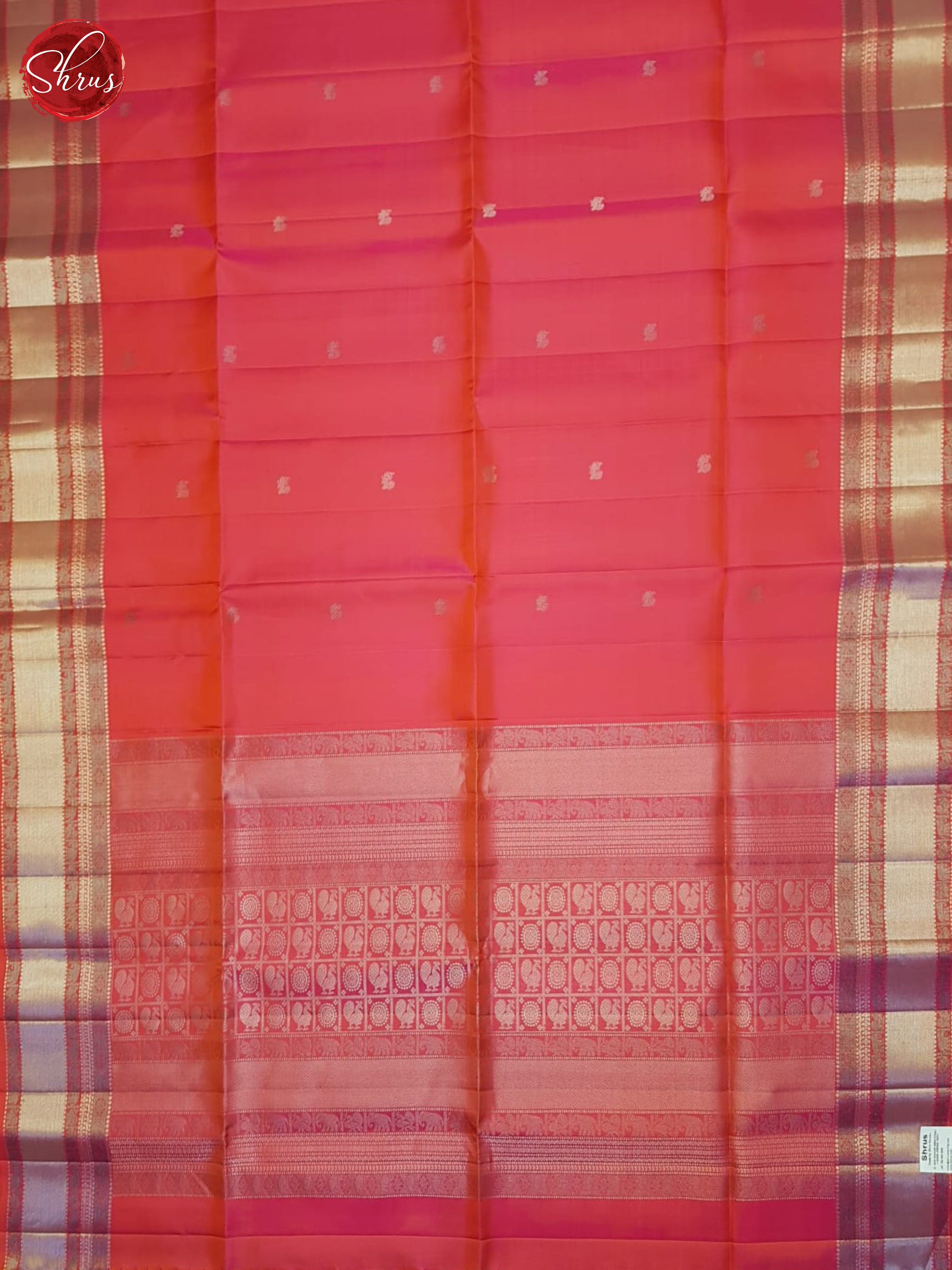 Pink(Single Tone)- Soft Silk Saree - Shop on ShrusEternity.com