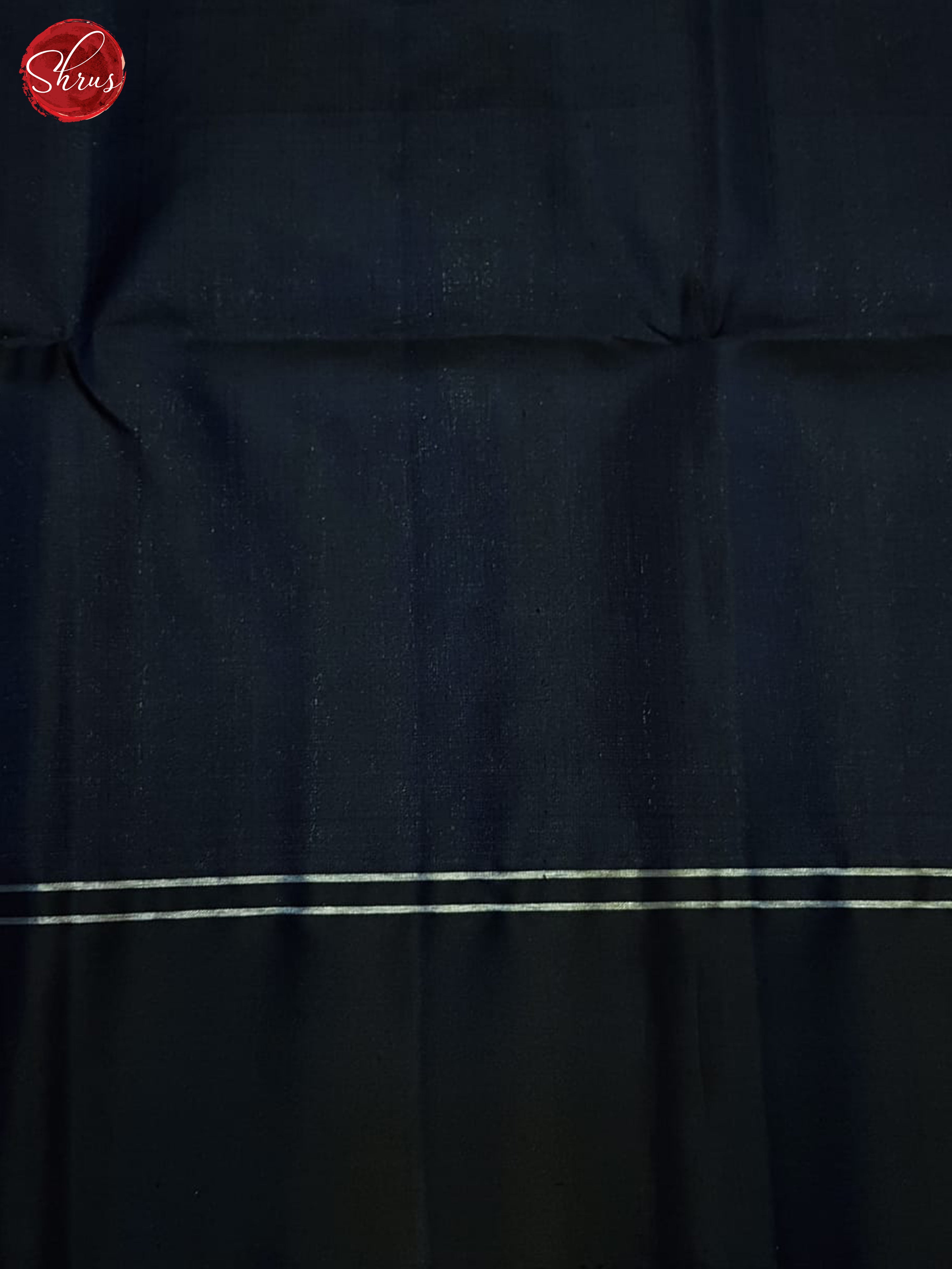 German Blue And Blue- Soft Silk Saree - Shop on ShrusEternity.com