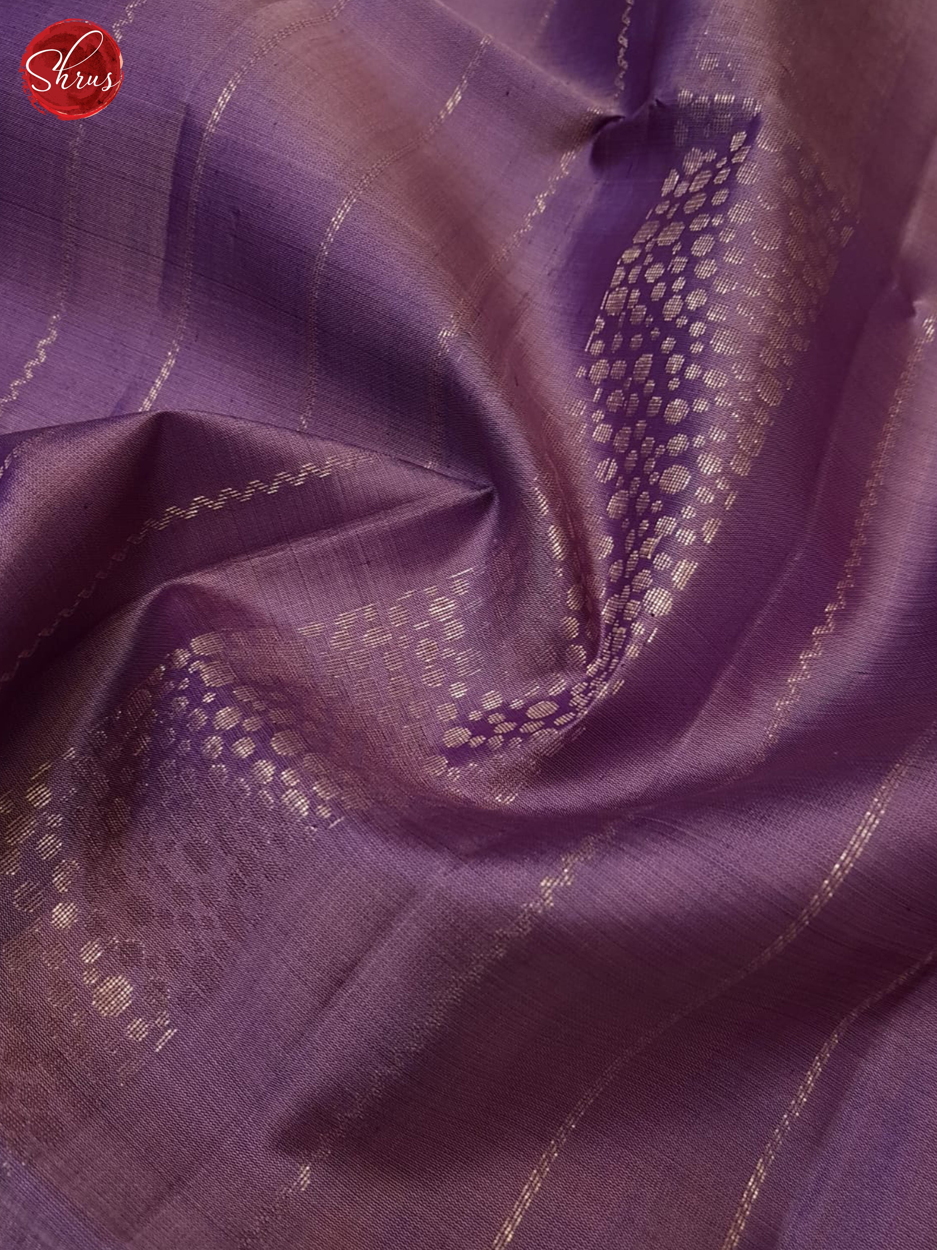 Dusty Lavender And Purple- Soft Silk Saree - Shop on ShrusEternity.com