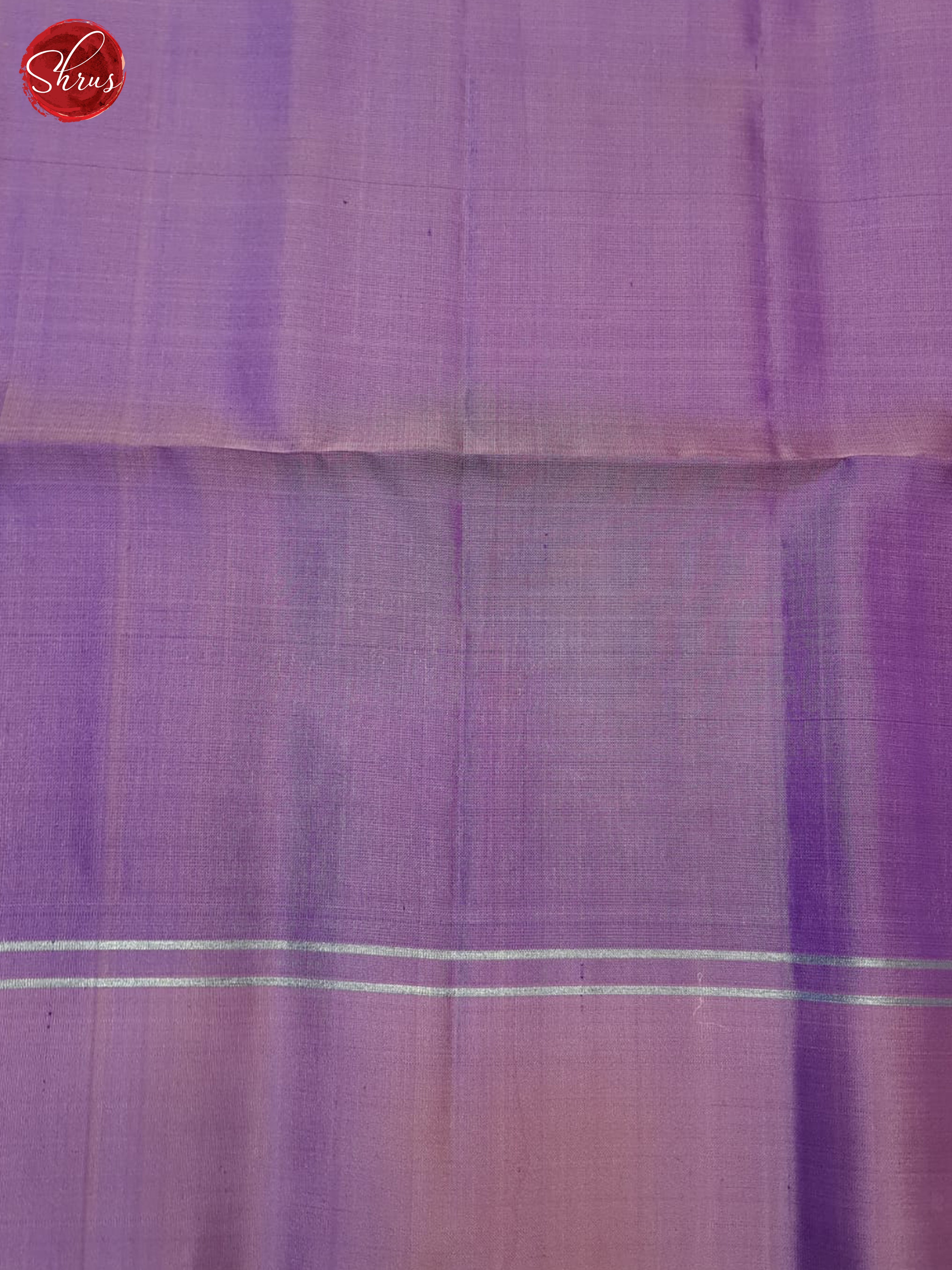 Blue And Lavender- Soft Silk Saree - Shop on ShrusEternity.com