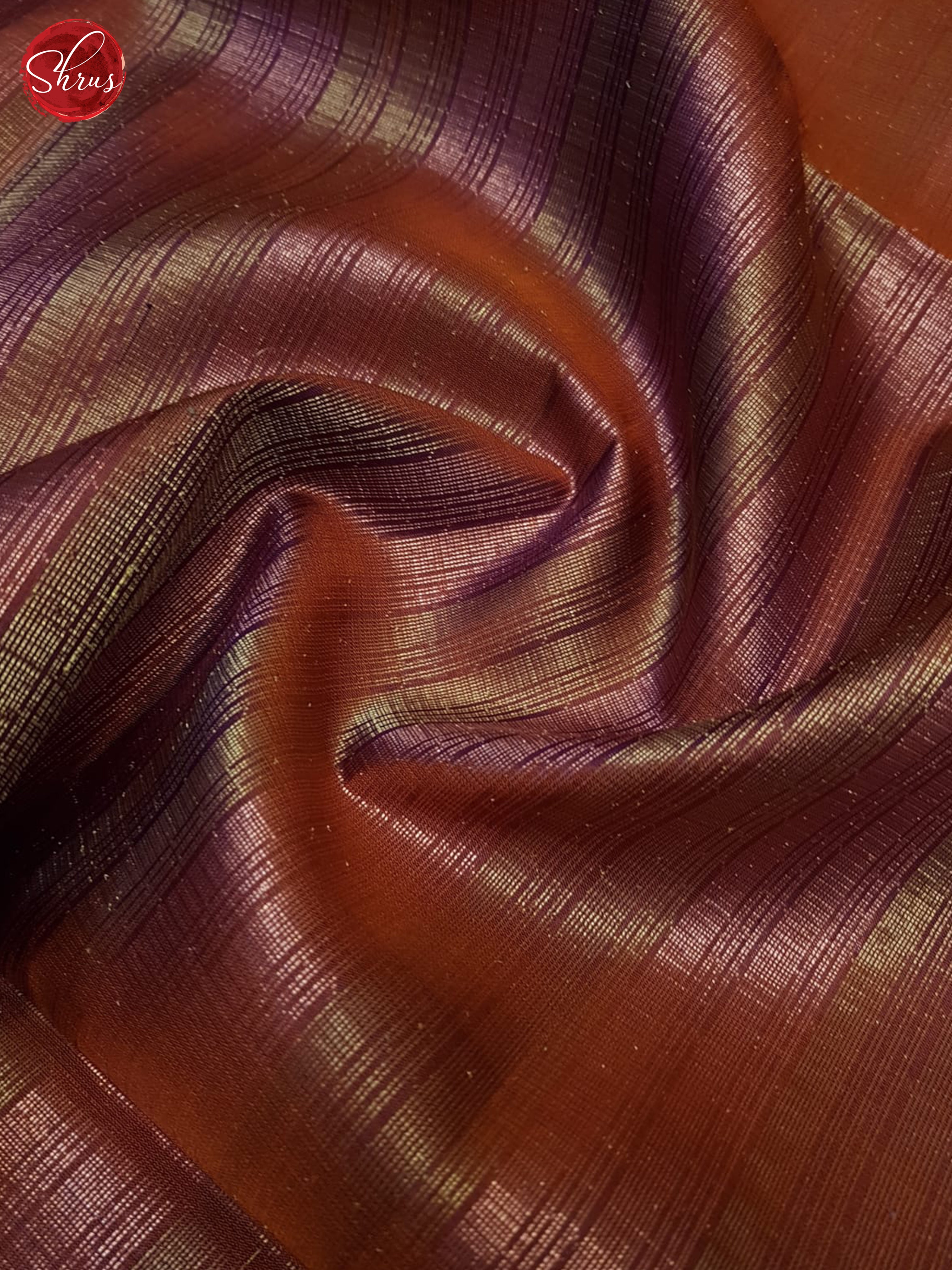 Double Shaded Maroon And Purple- Soft Silk Saree - Shop on ShrusEternity.com