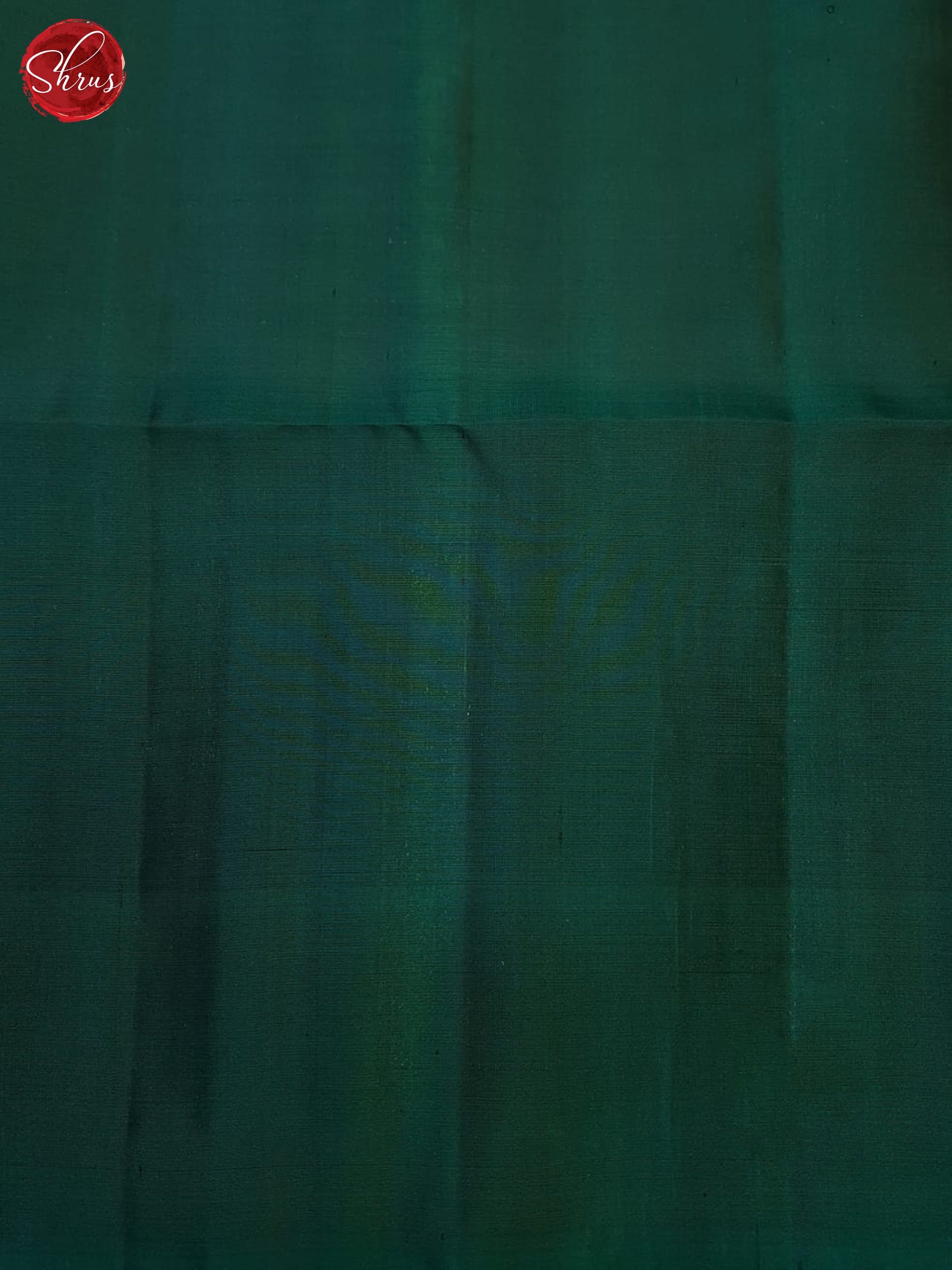 Greenish Grey And Green- Soft Silk Saree - Shop on ShrusEternity.com