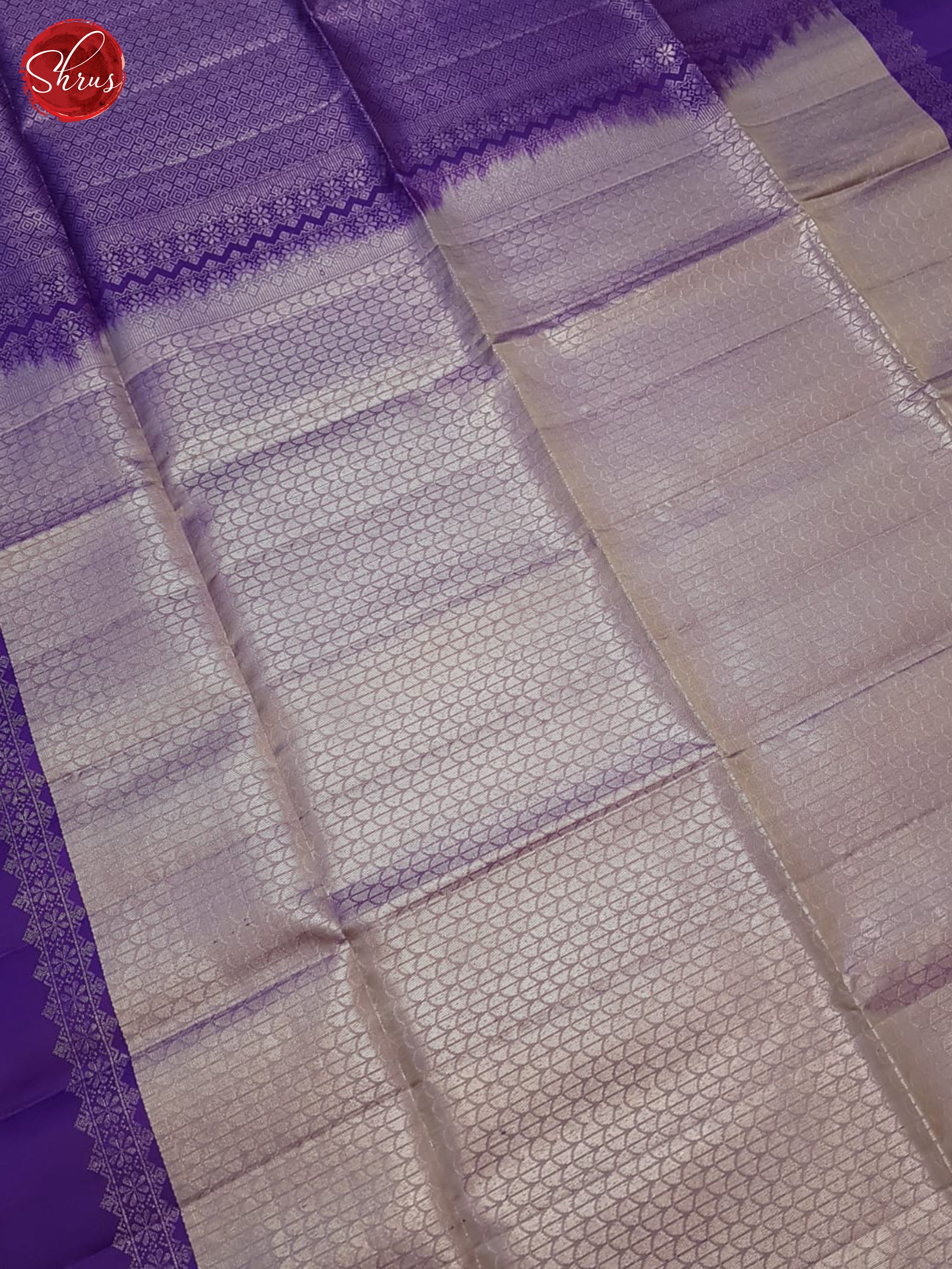 Lavender And Purple- Soft Silk Saree - Shop on ShrusEternity.com