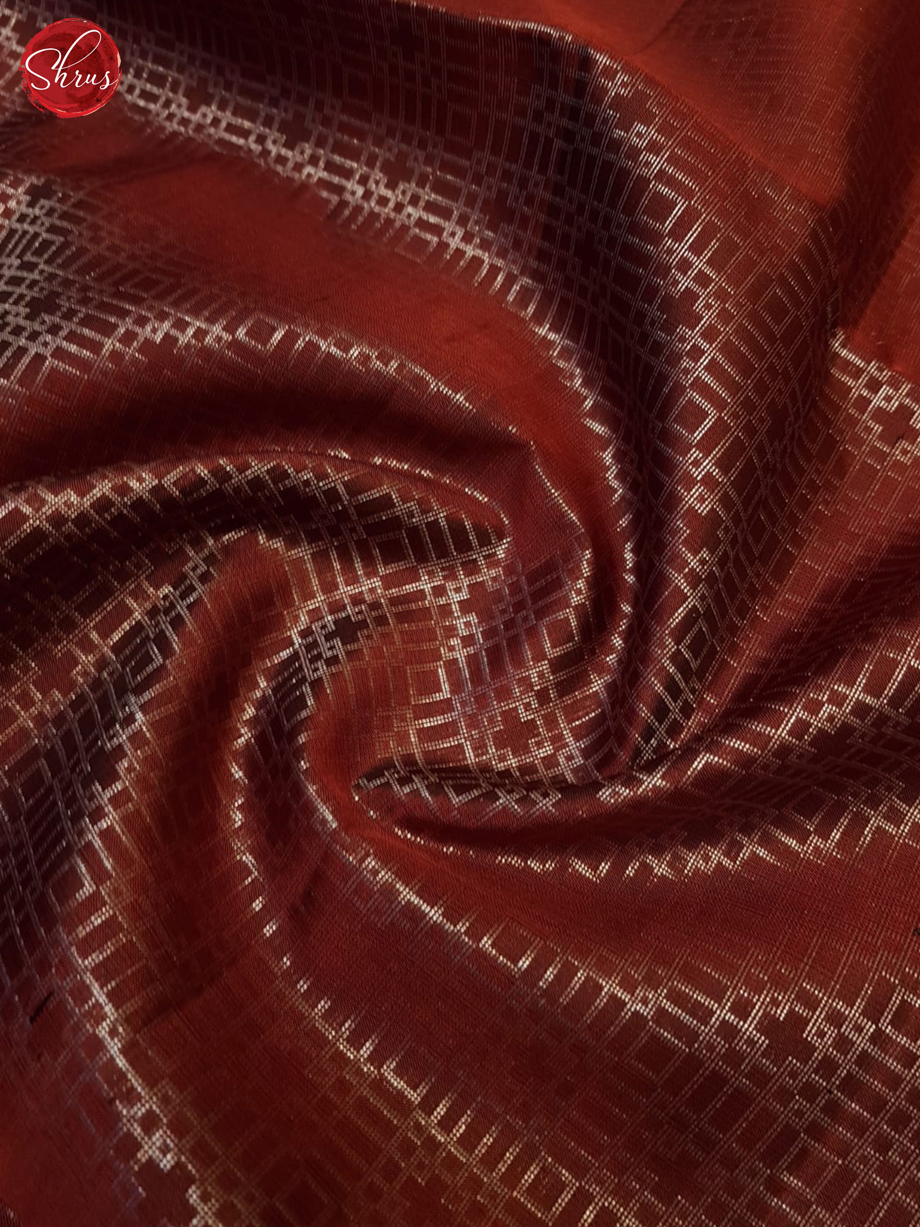 Maroon And Green- Soft Silk Saree - Shop on ShrusEternity.com