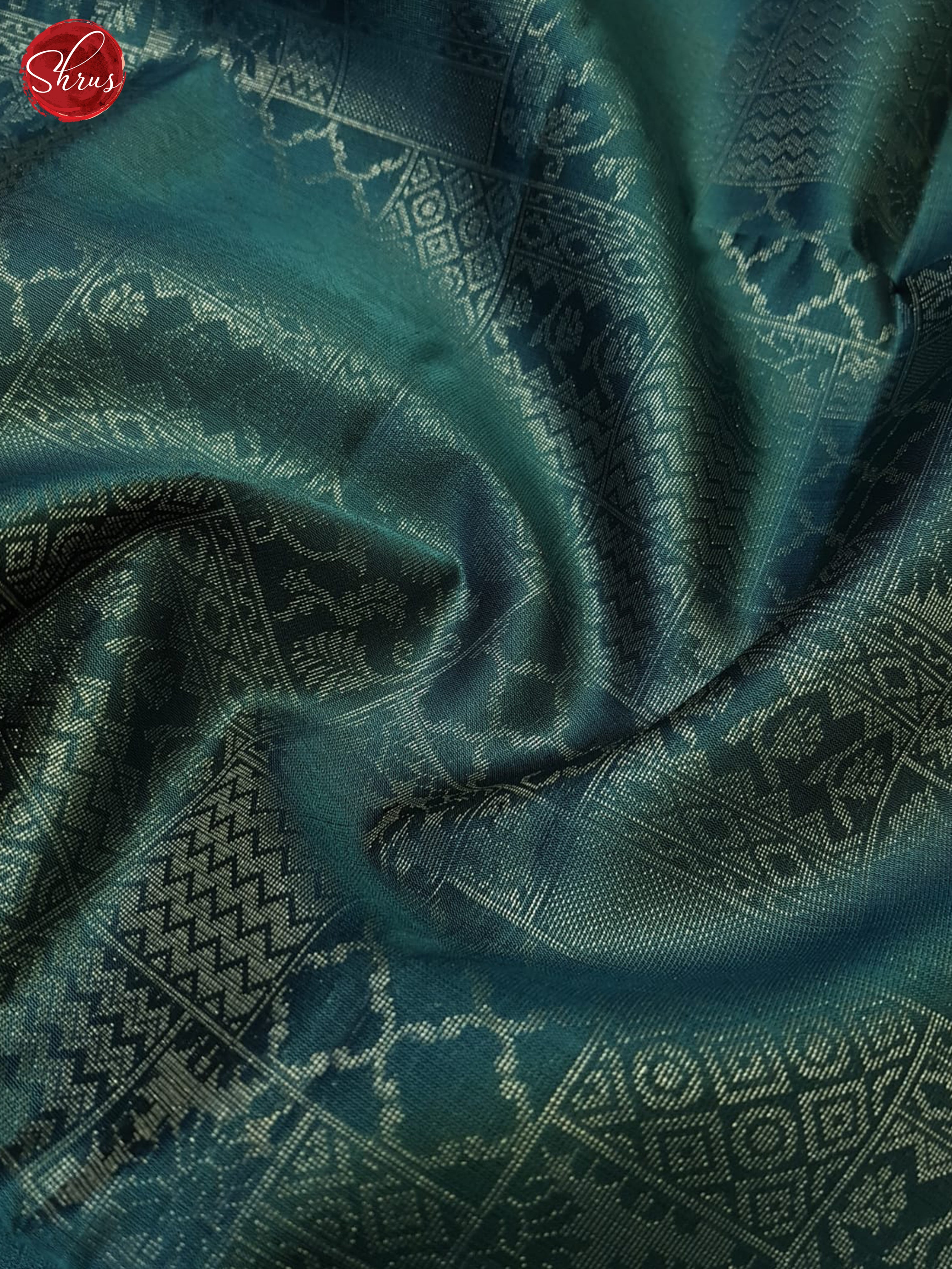 Blue And Brown- Soft Silk Saree - Shop on ShrusEternity.com