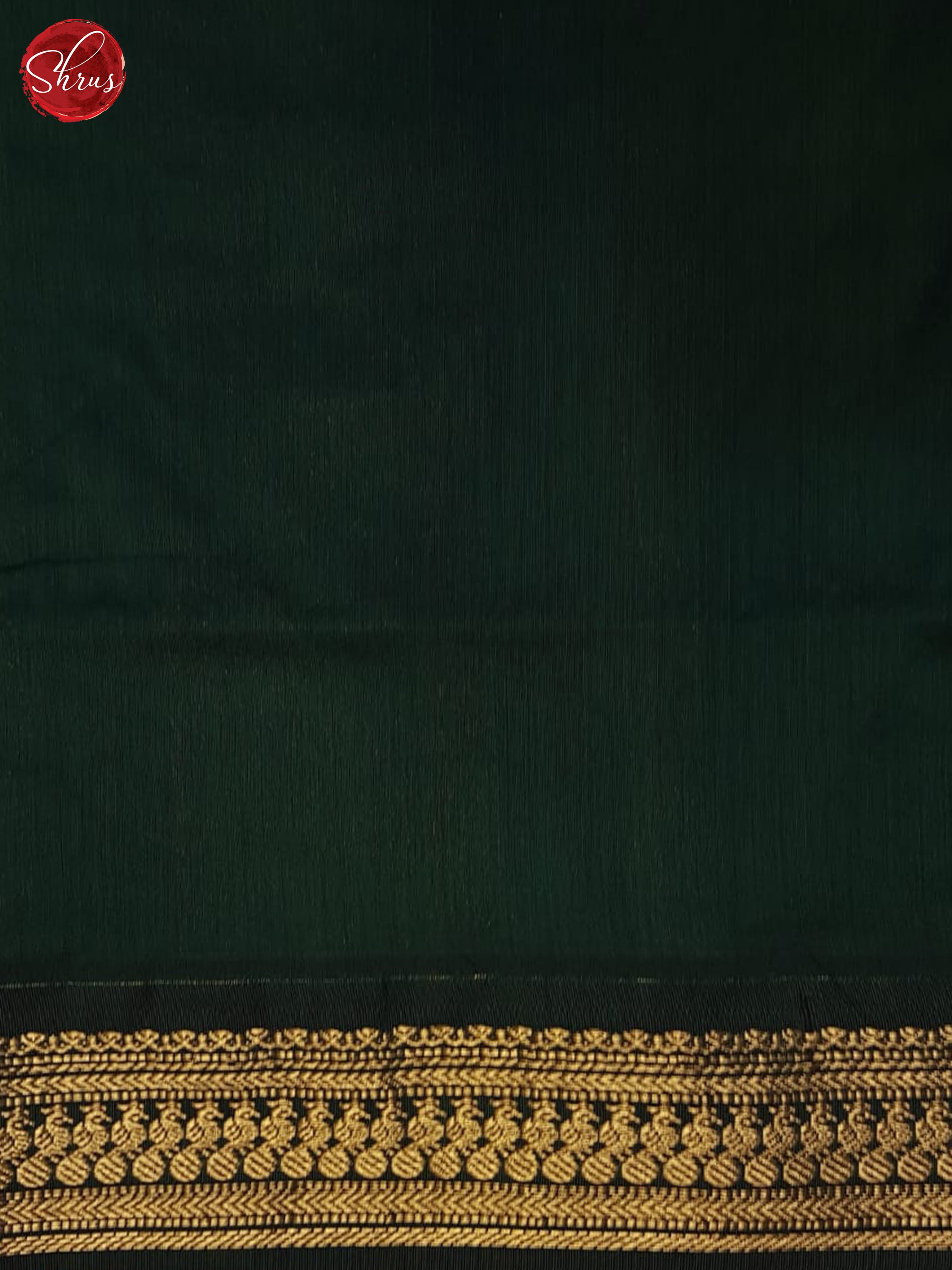 Mehandi Green & Green - Kalyani Cotton Saree - Shop on ShrusEternity.com