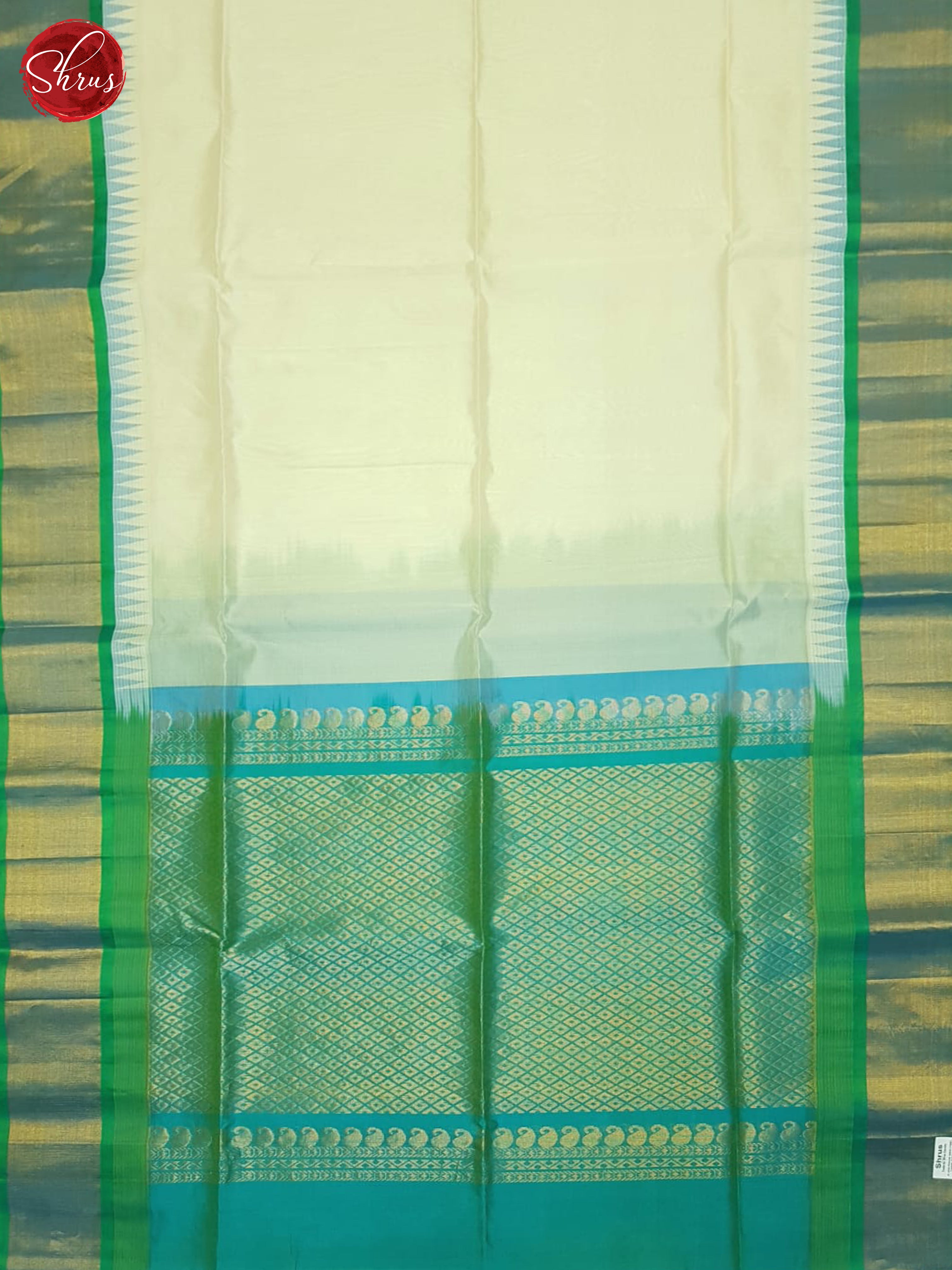 CCS23001 - Silk Cotton  Saree - Shop on ShrusEternity.com