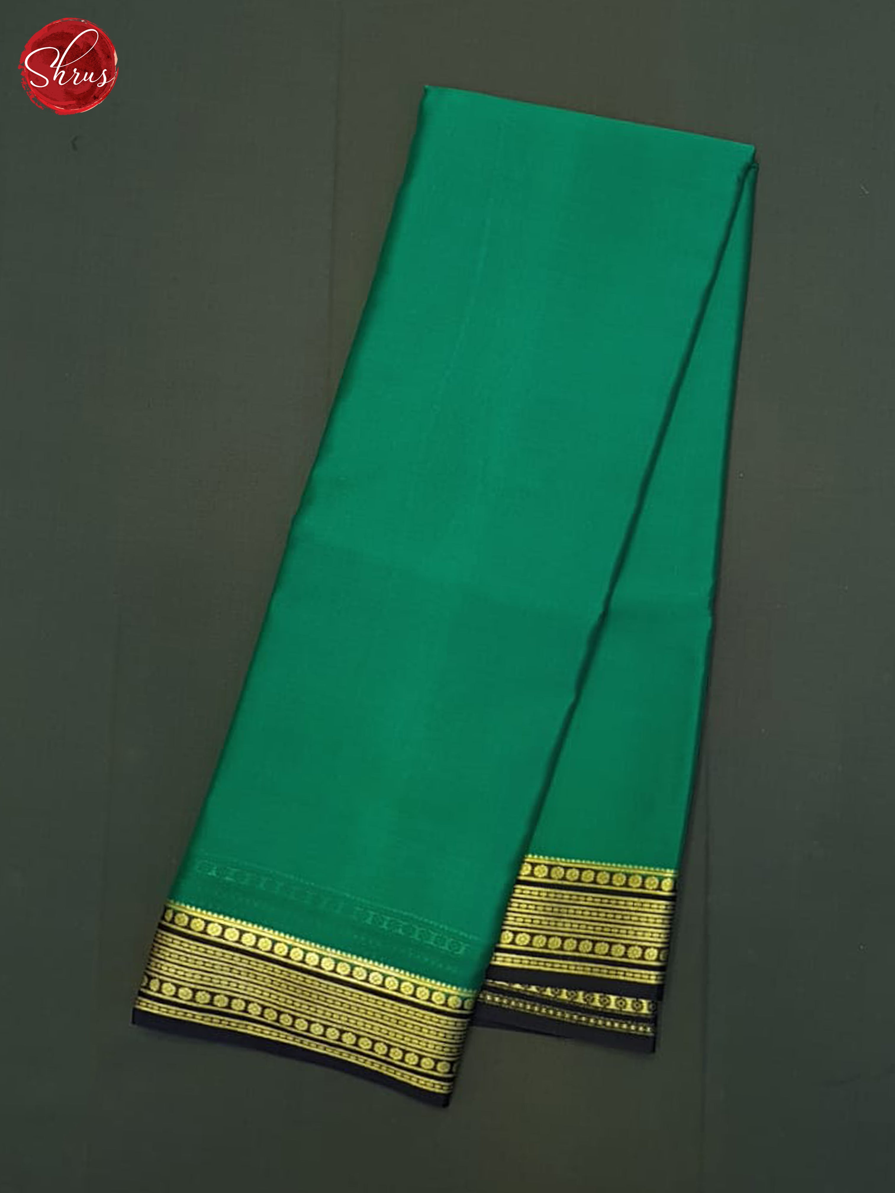 Green And Blue- Mysore Silk Saree