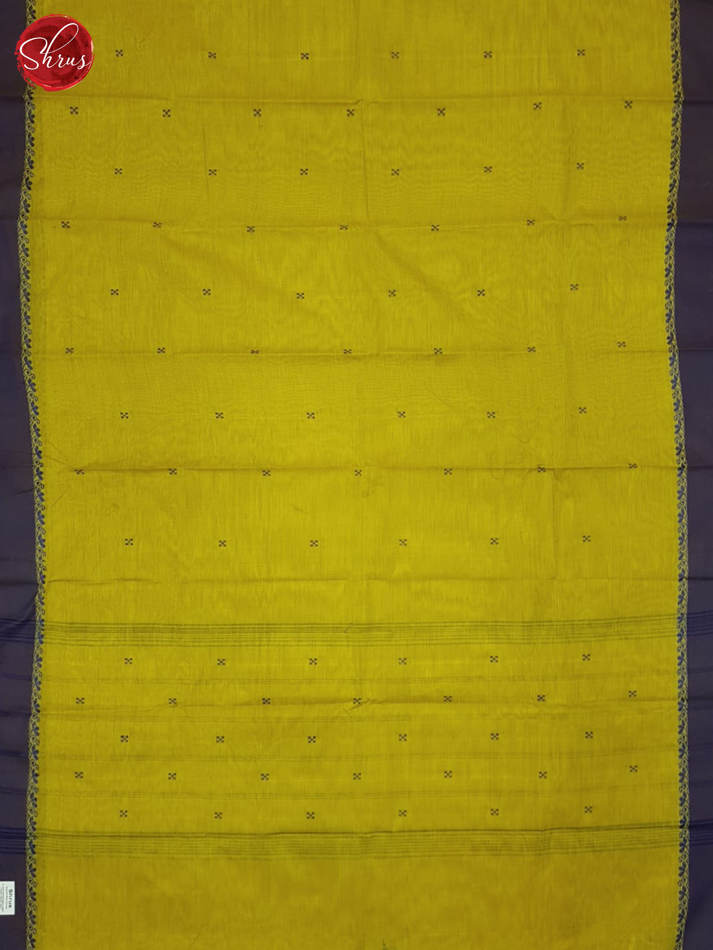 Mustard & Purple - Chettinad Cotton Saree - Shop on ShrusEternity.com