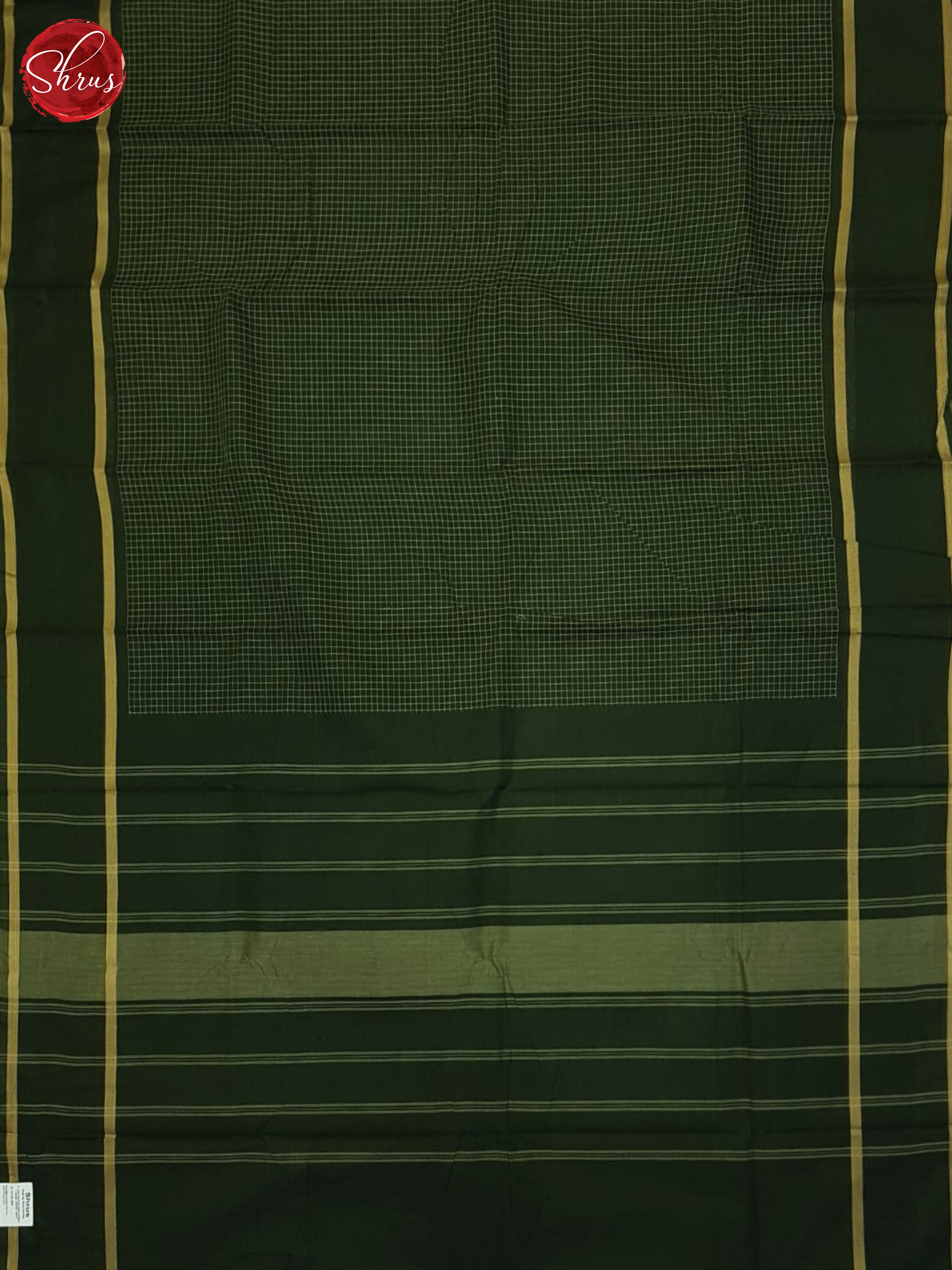 Green(SIngle Tone) - Chettinad Cotton Saree - Shop on ShrusEternity.com