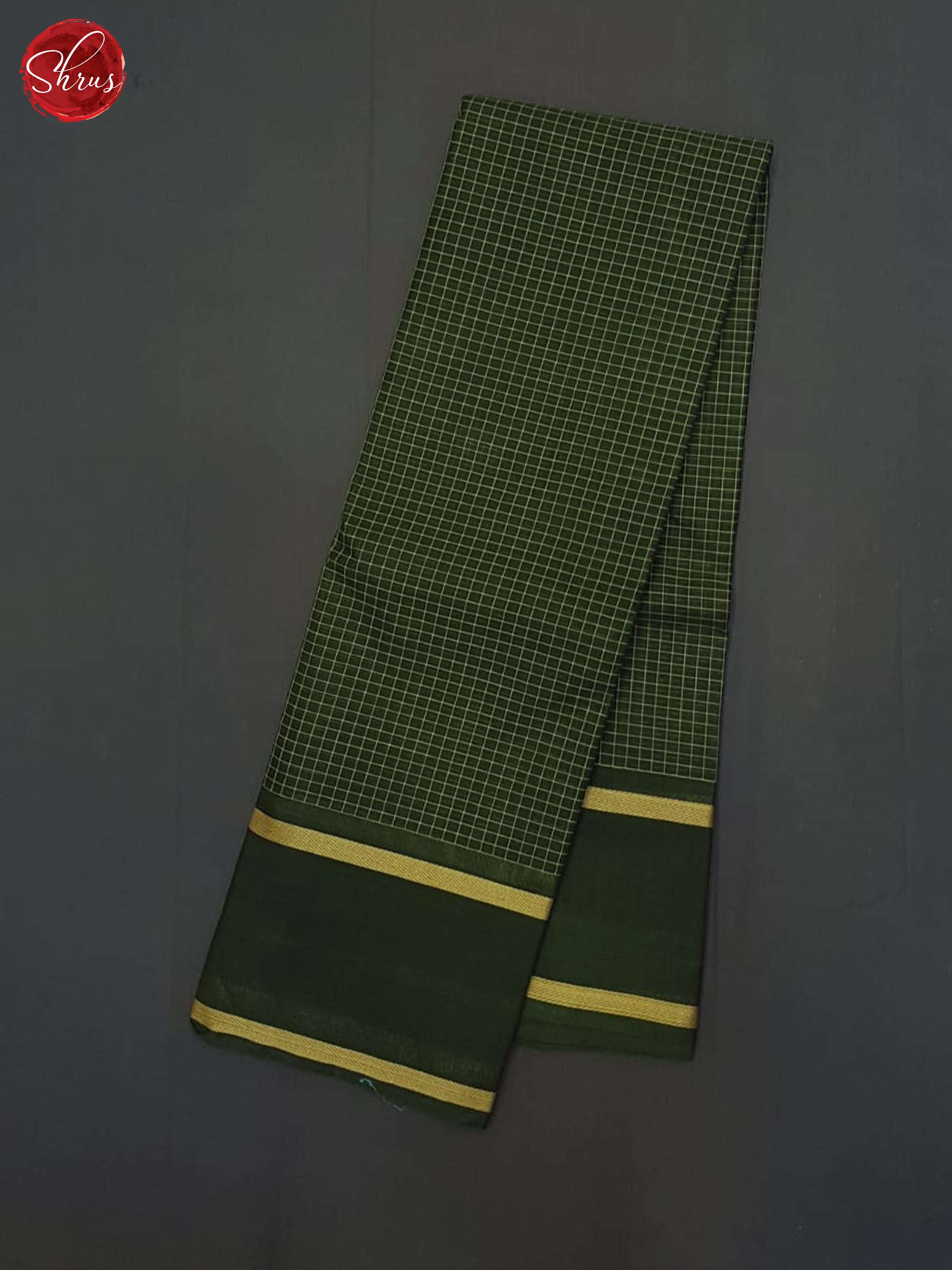 Green(SIngle Tone) - Chettinad Cotton Saree - Shop on ShrusEternity.com