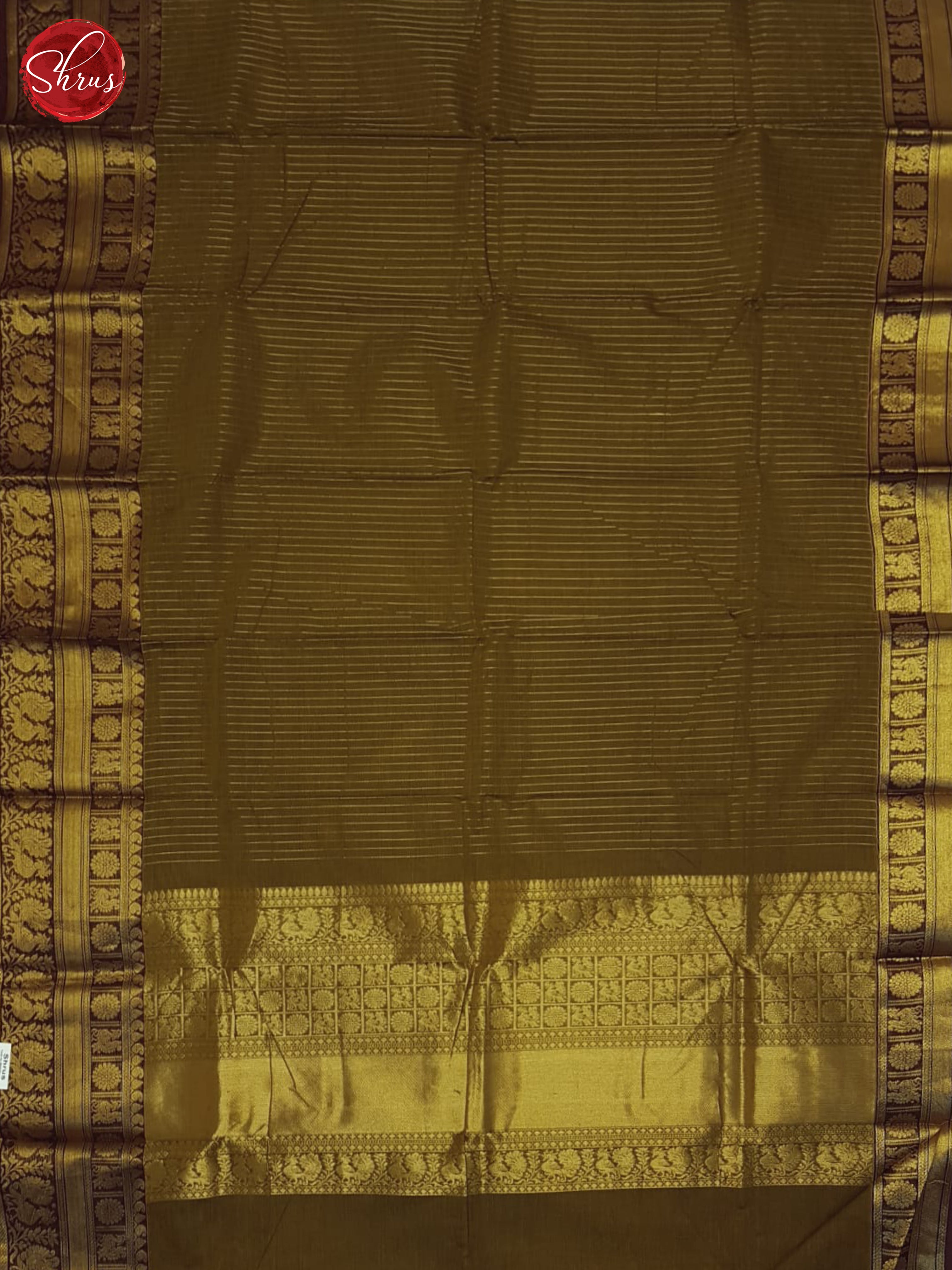 Brown(Single Tone) - Chettinad Cotton Saree - Shop on ShrusEternity.com