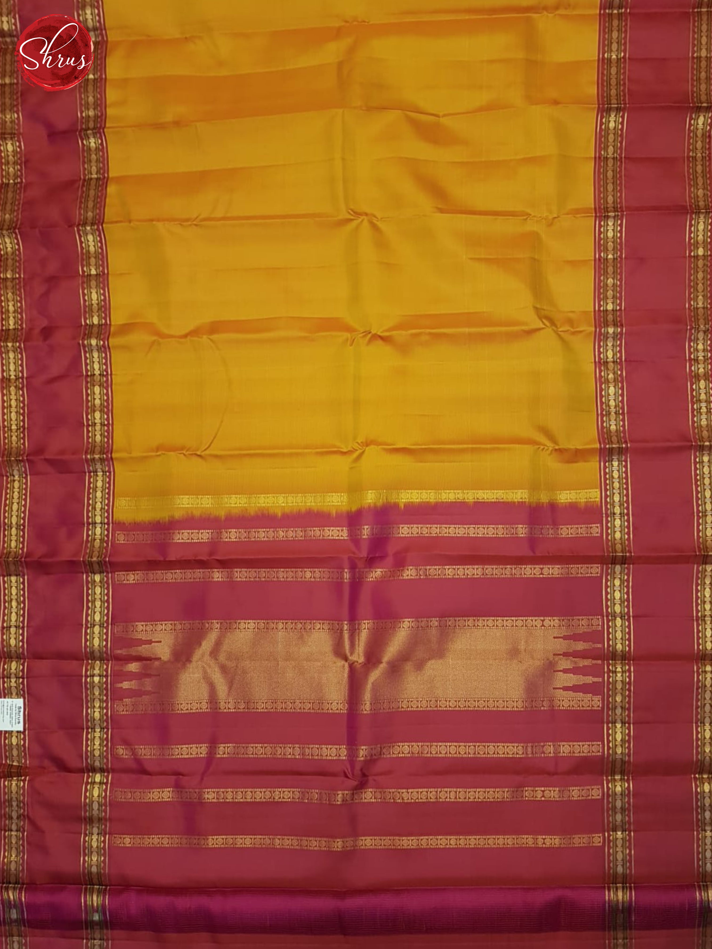 CCS25184 - Kanchipuram silk Saree - Shop on ShrusEternity.com
