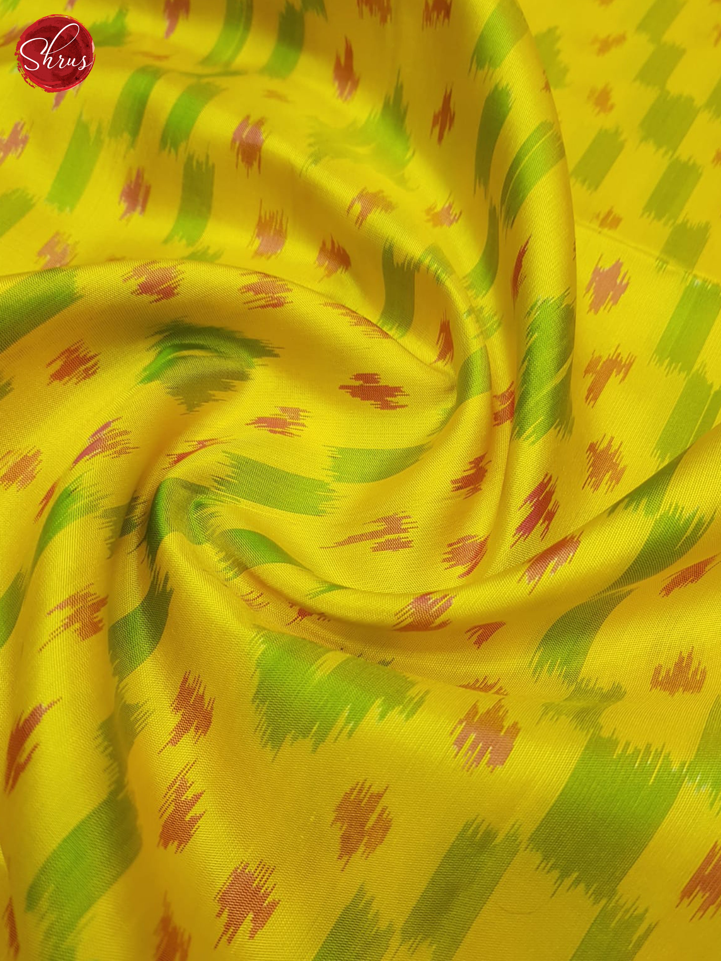 Yellow & Pink- Soft Silk Saree - Shop on ShrusEternity.com