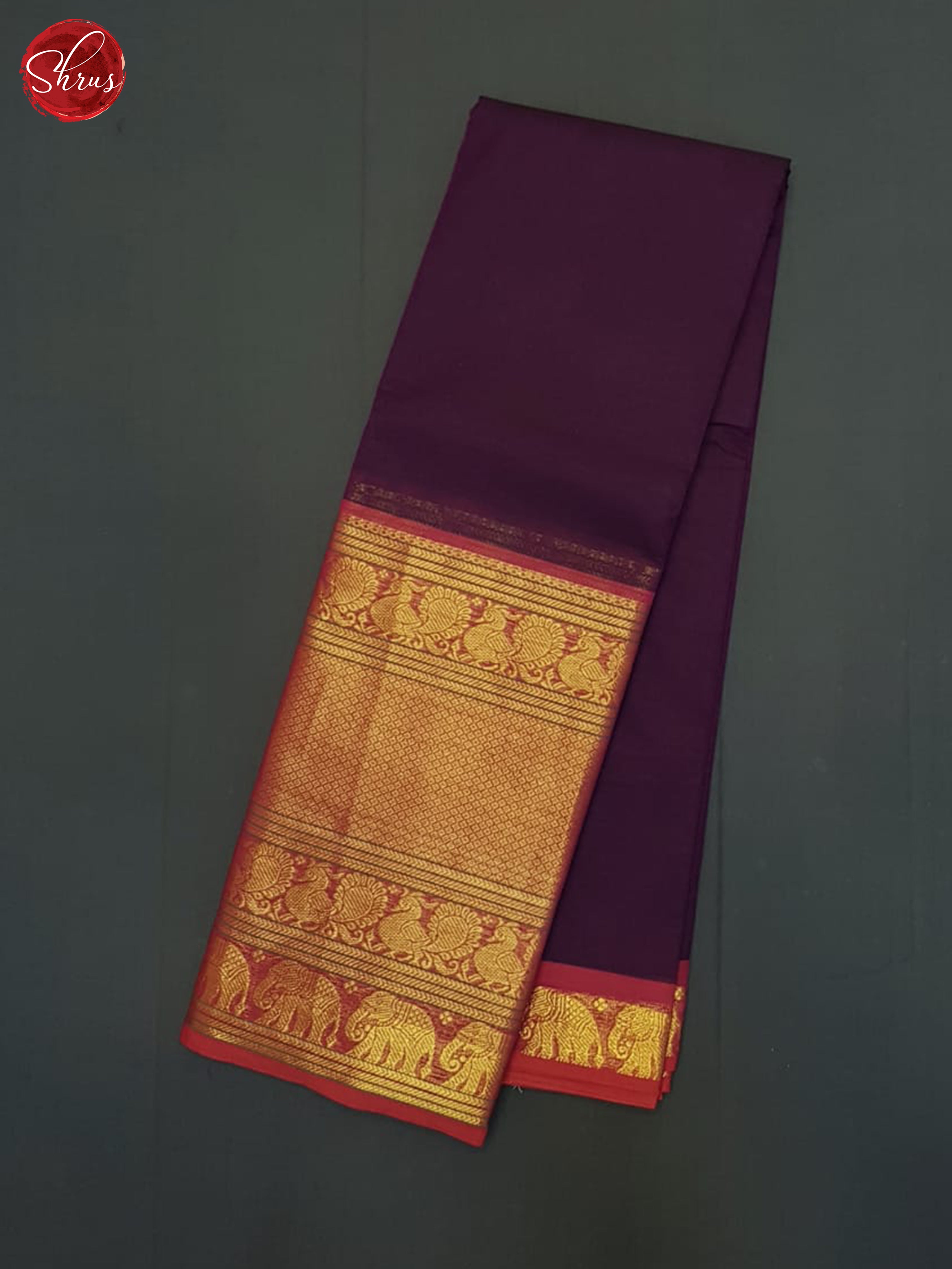 Wine & Pink - Chettinad Cotton Saree - Shop on ShrusEternity.com