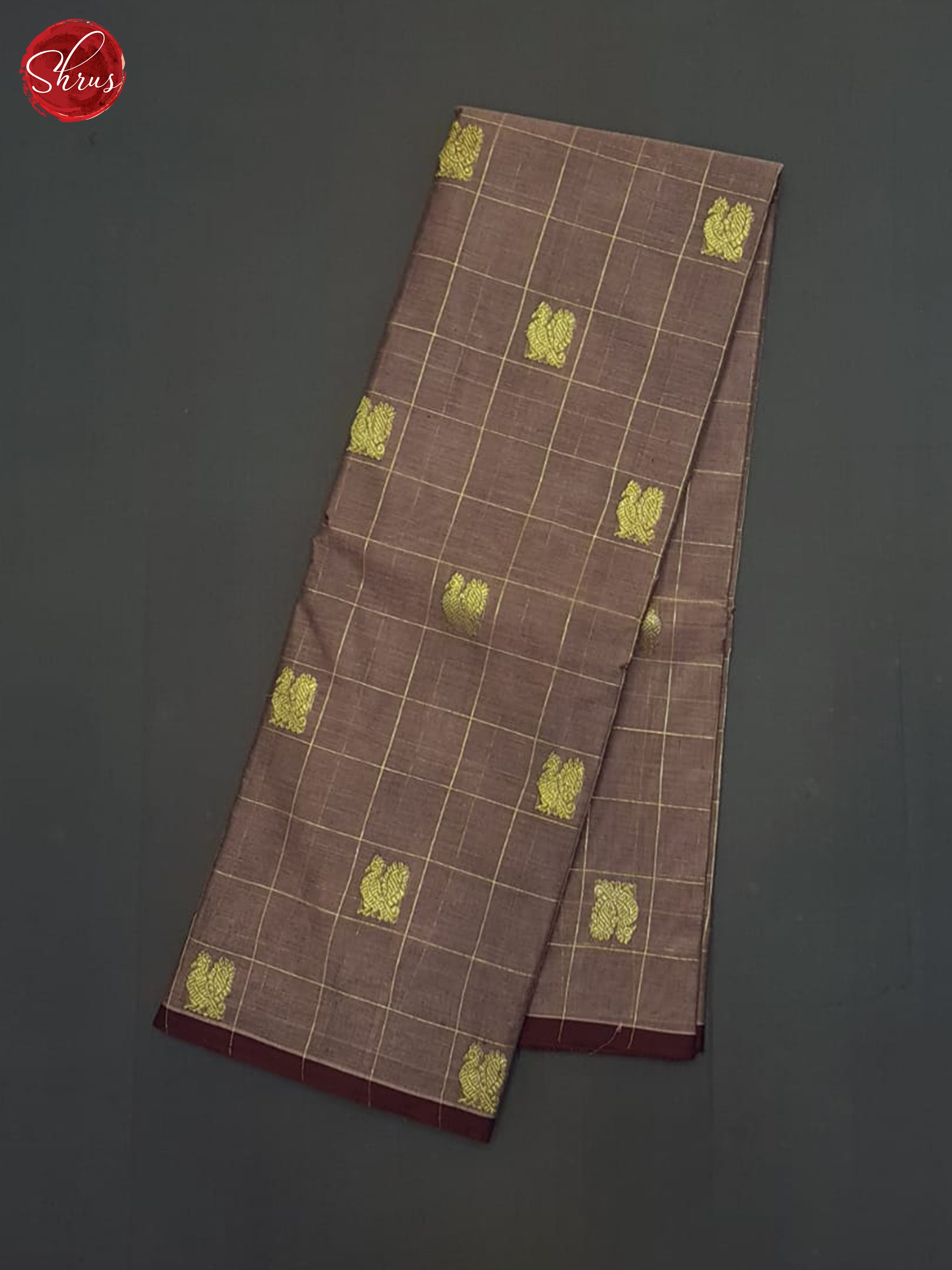 Dusty Lavender - Kanchi Cotton Saree - Shop on ShrusEternity.com