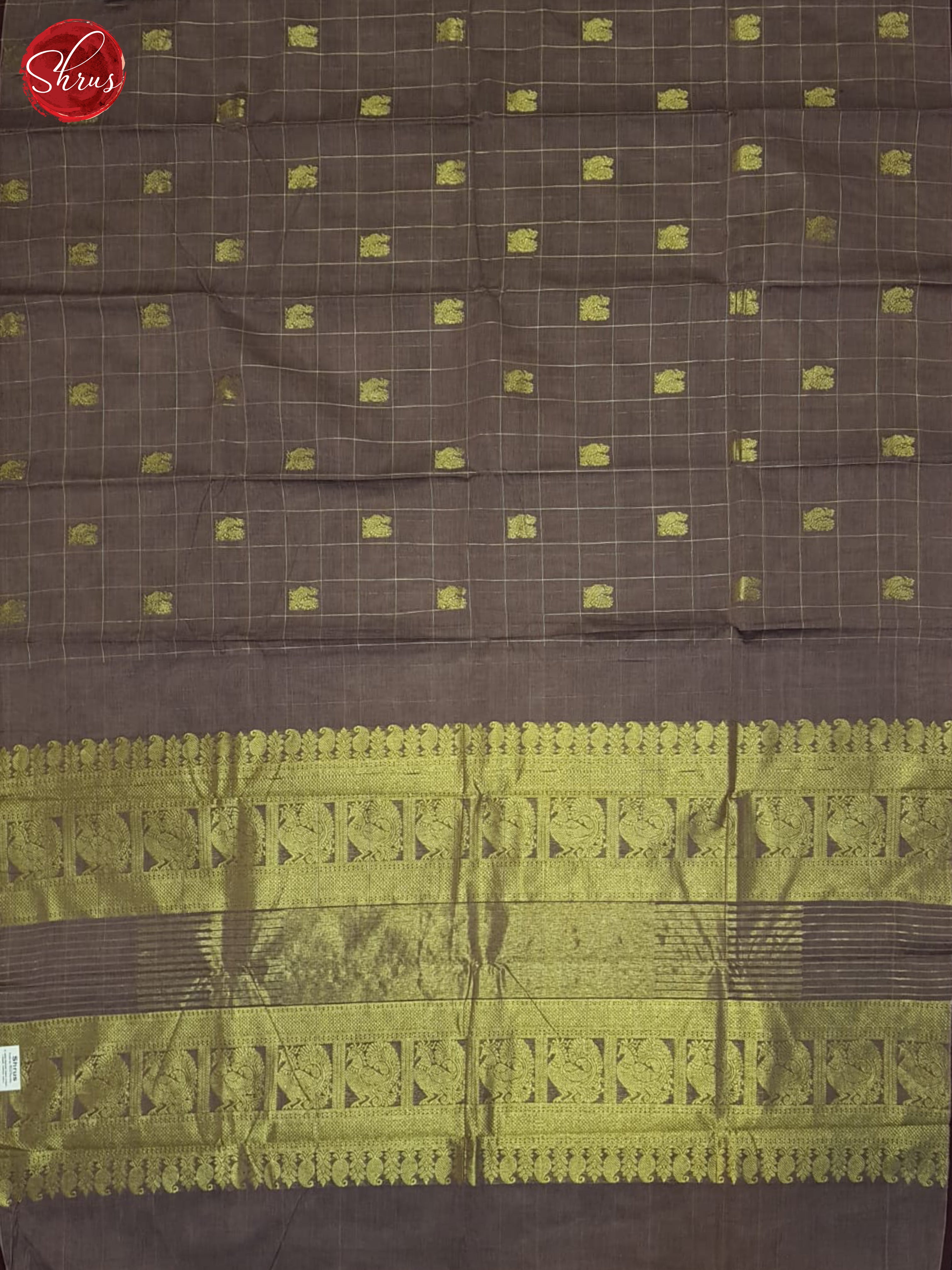 Dusty Lavender - Kanchi Cotton Saree - Shop on ShrusEternity.com