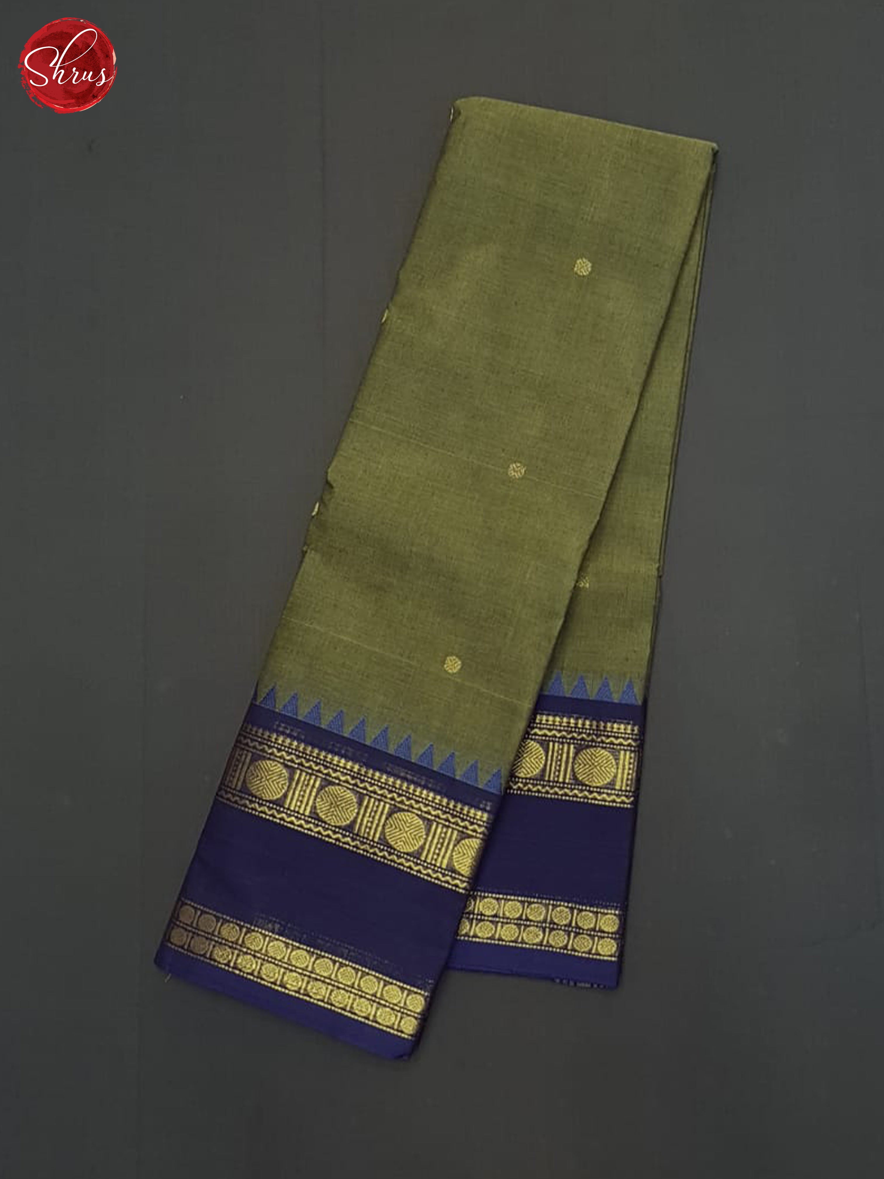 Green & Blue - Chettinad Cotton Saree - Shop on ShrusEternity.com