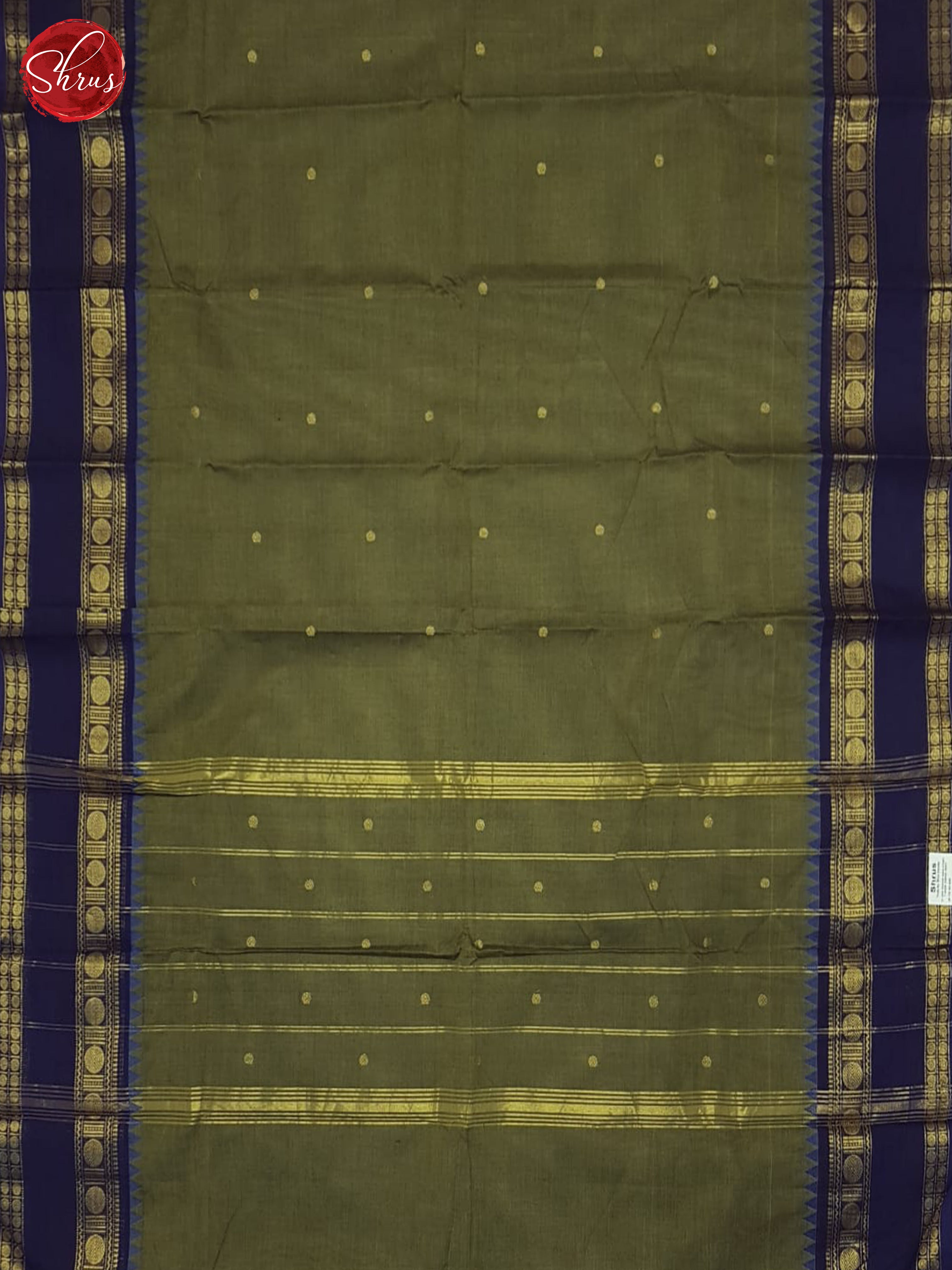 Green & Blue - Chettinad Cotton Saree - Shop on ShrusEternity.com