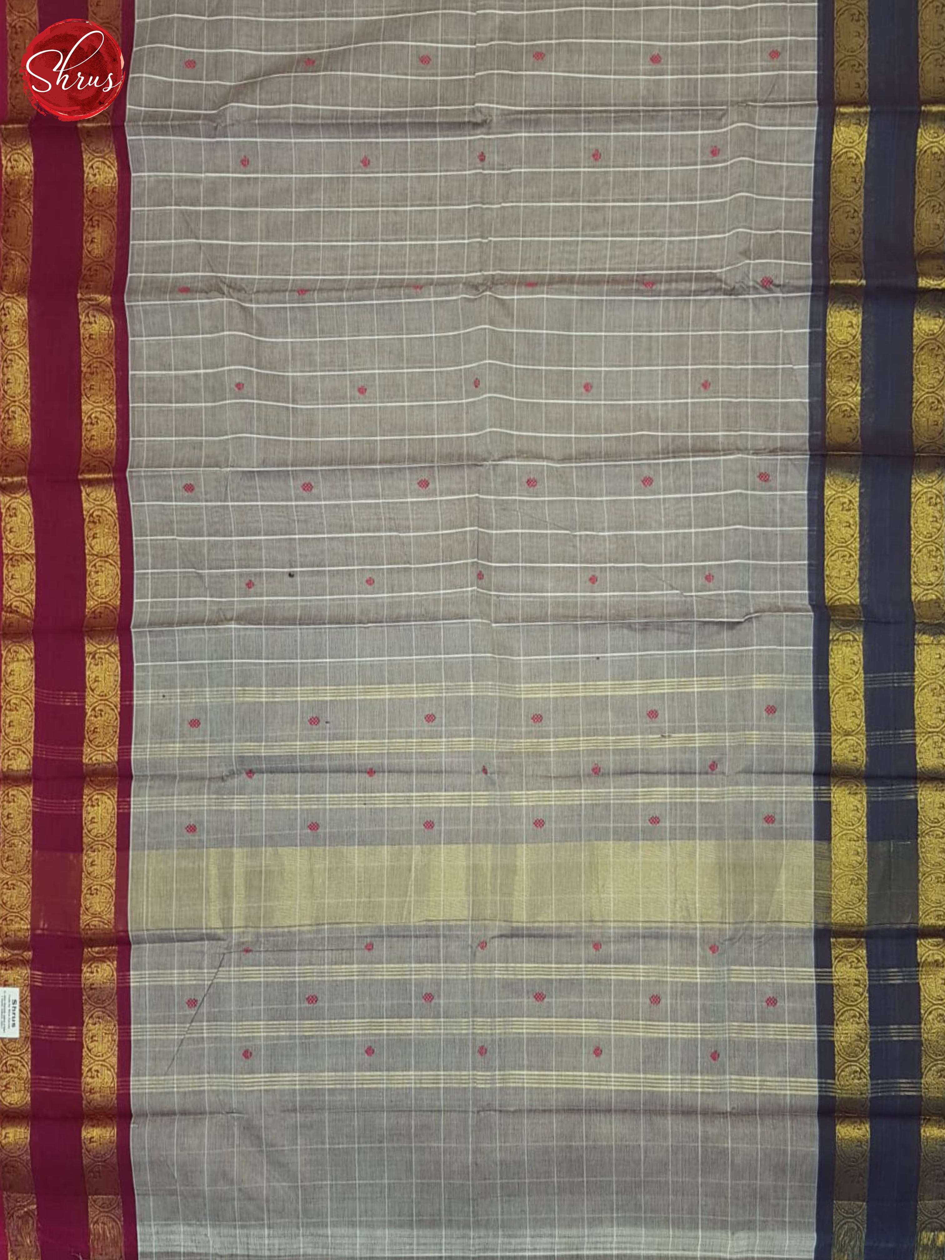 Dusty Onion  & Wine - Chettinad Cotton Saree - Shop on ShrusEternity.com