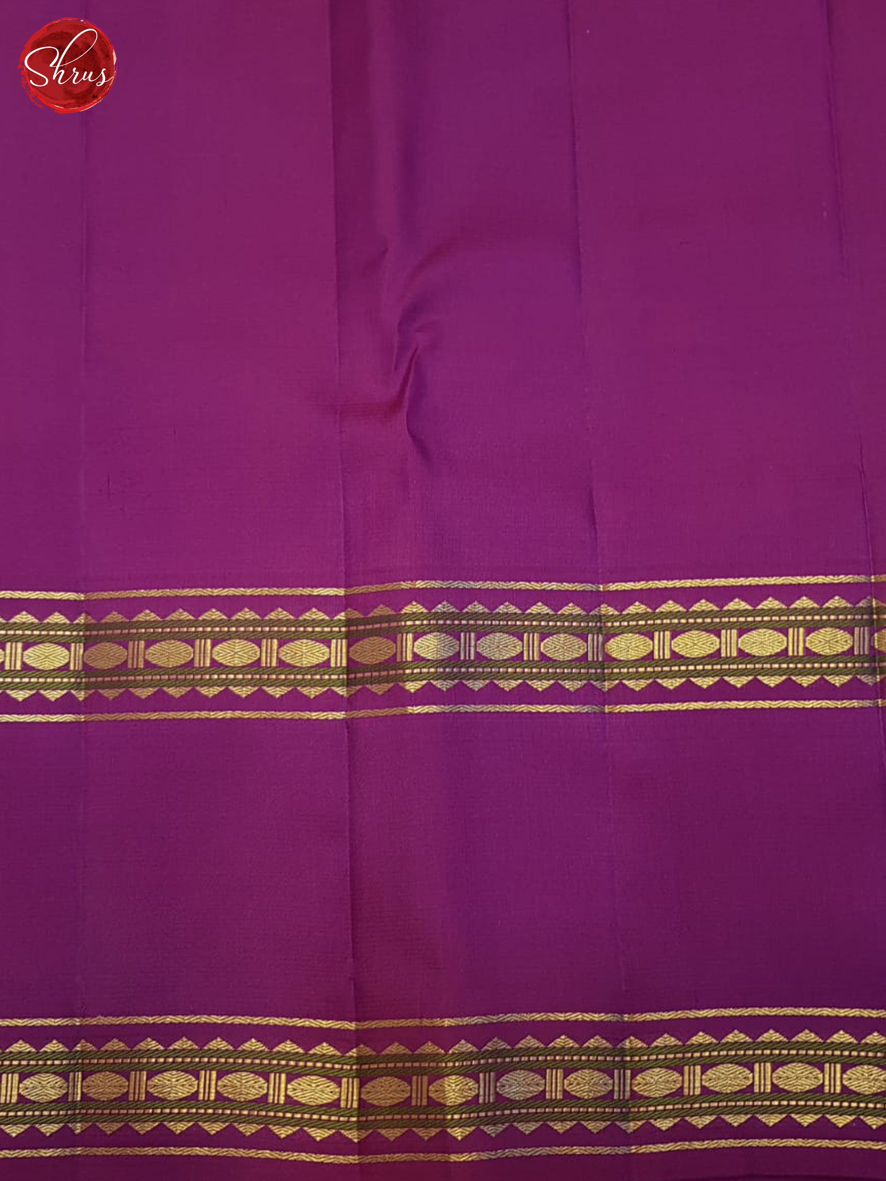 Lavender & Purple - Kanchipuram silk Saree - Shop on ShrusEternity.com