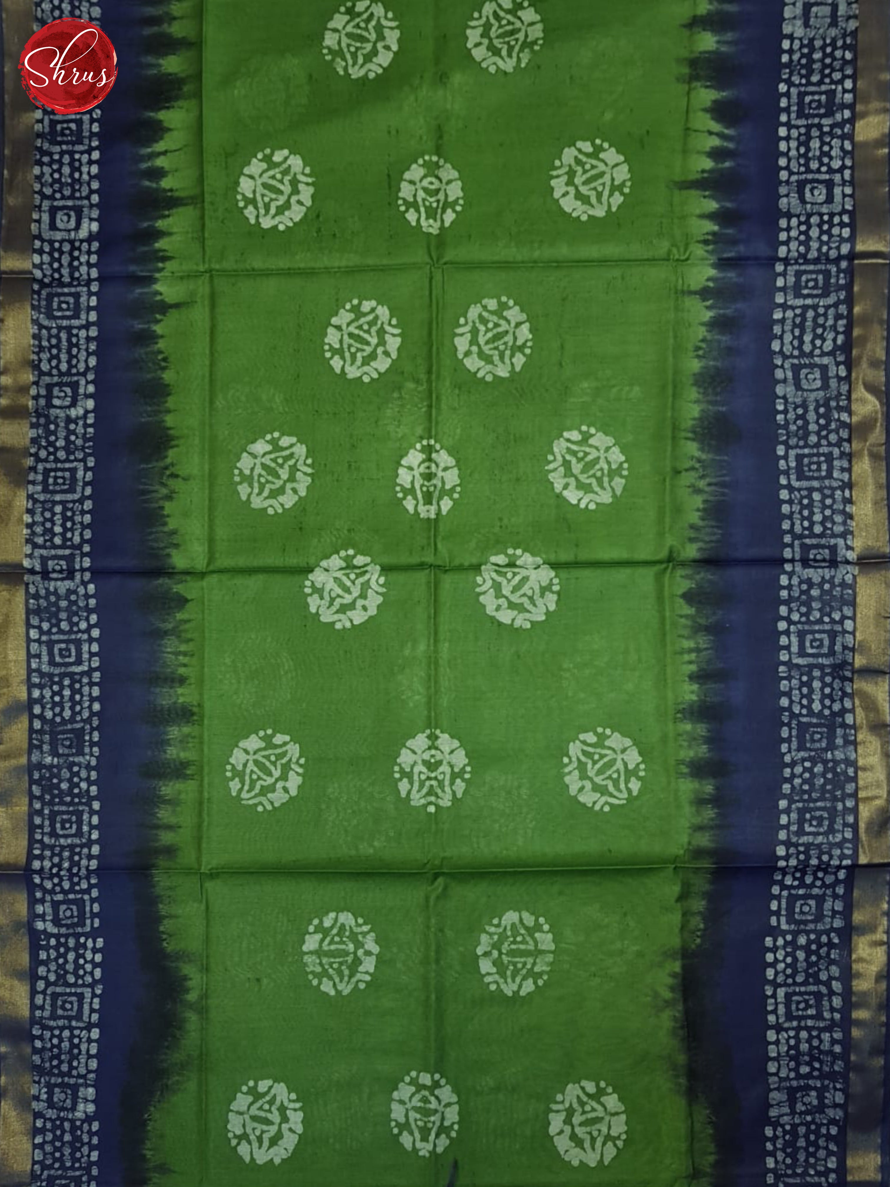 Green & Blue - Bhatik Saree - Shop on ShrusEternity.com