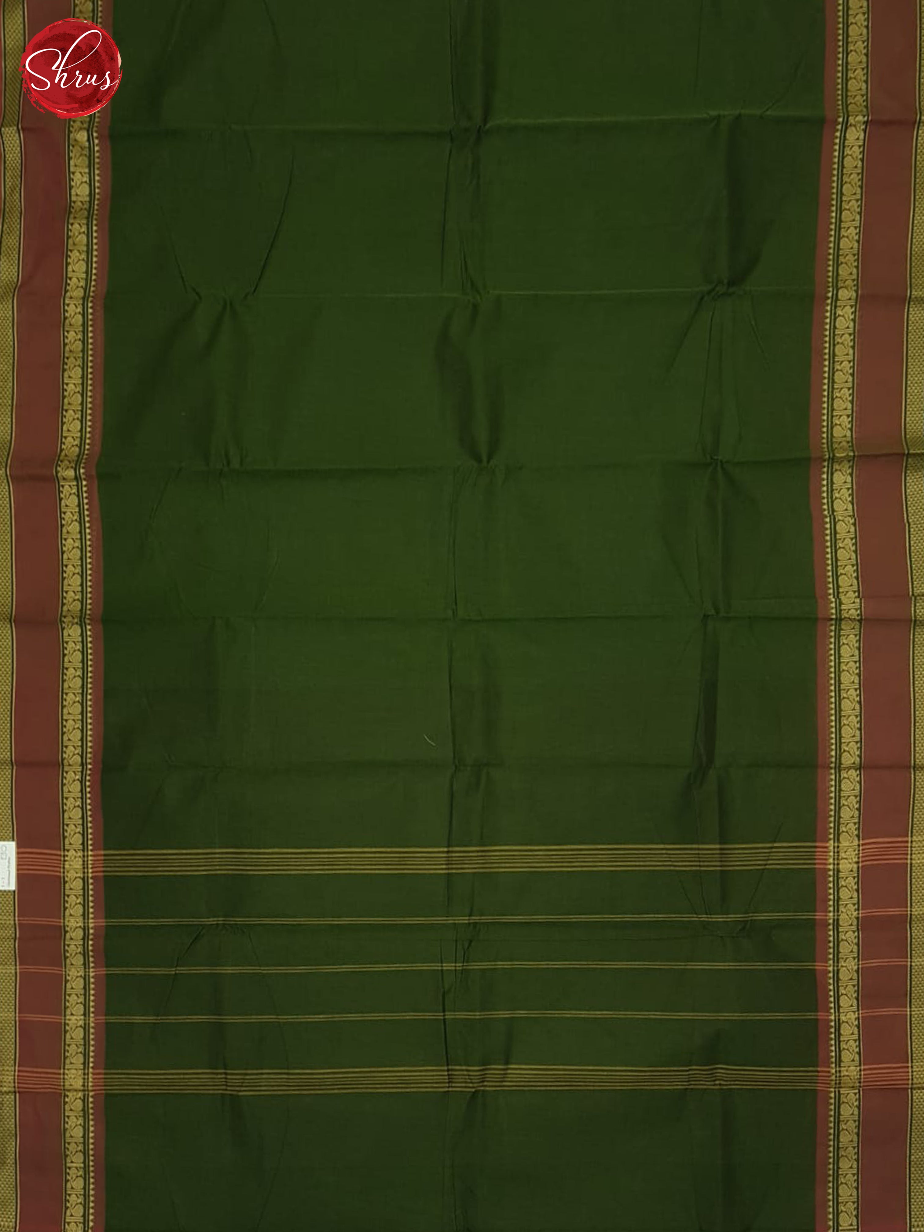 Green & Brown - Chettinad Cotton Saree - Shop on ShrusEternity.com