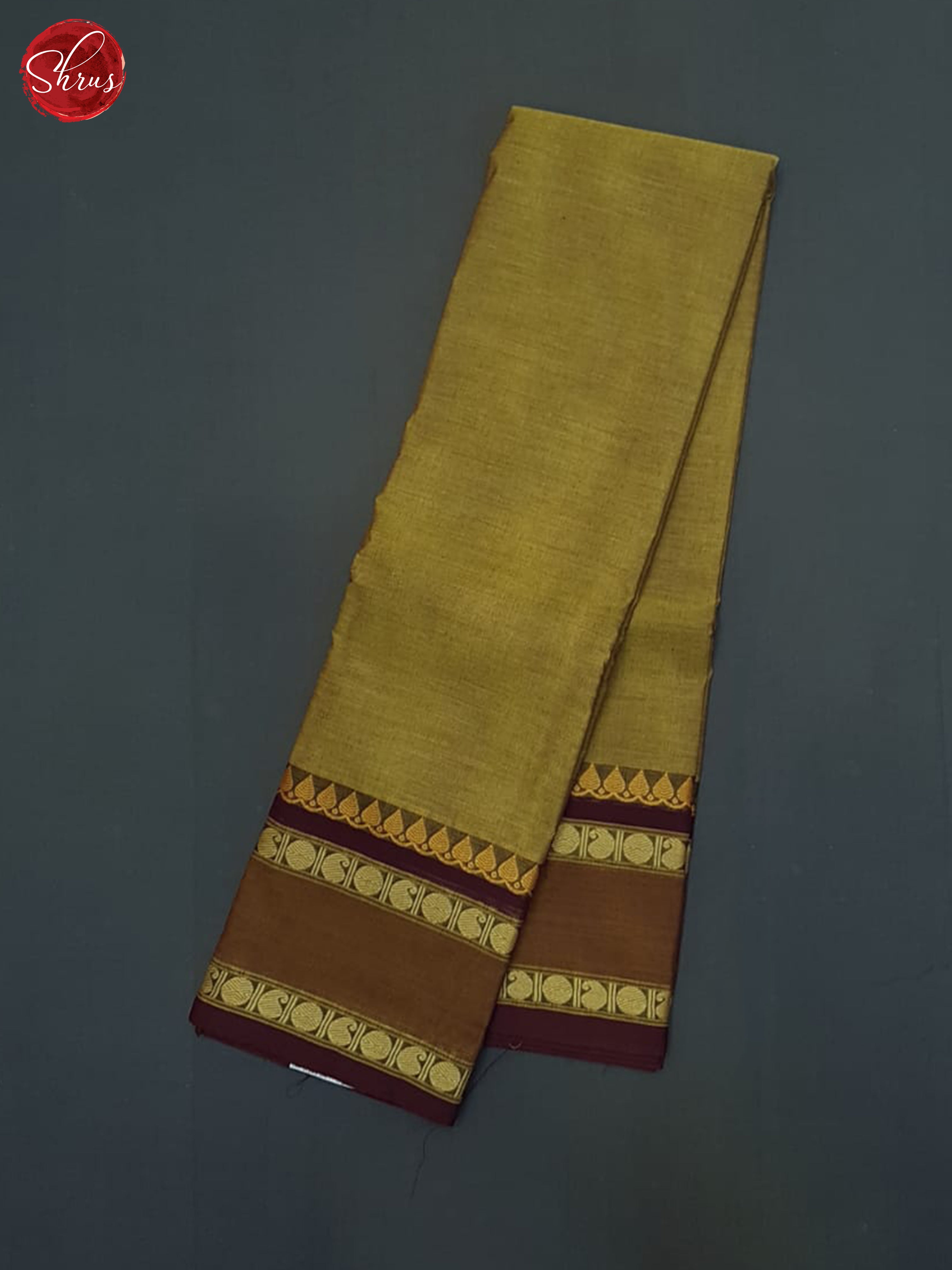 Brown & Maroon- Chettinad Cotton Saree - Shop on ShrusEternity.com