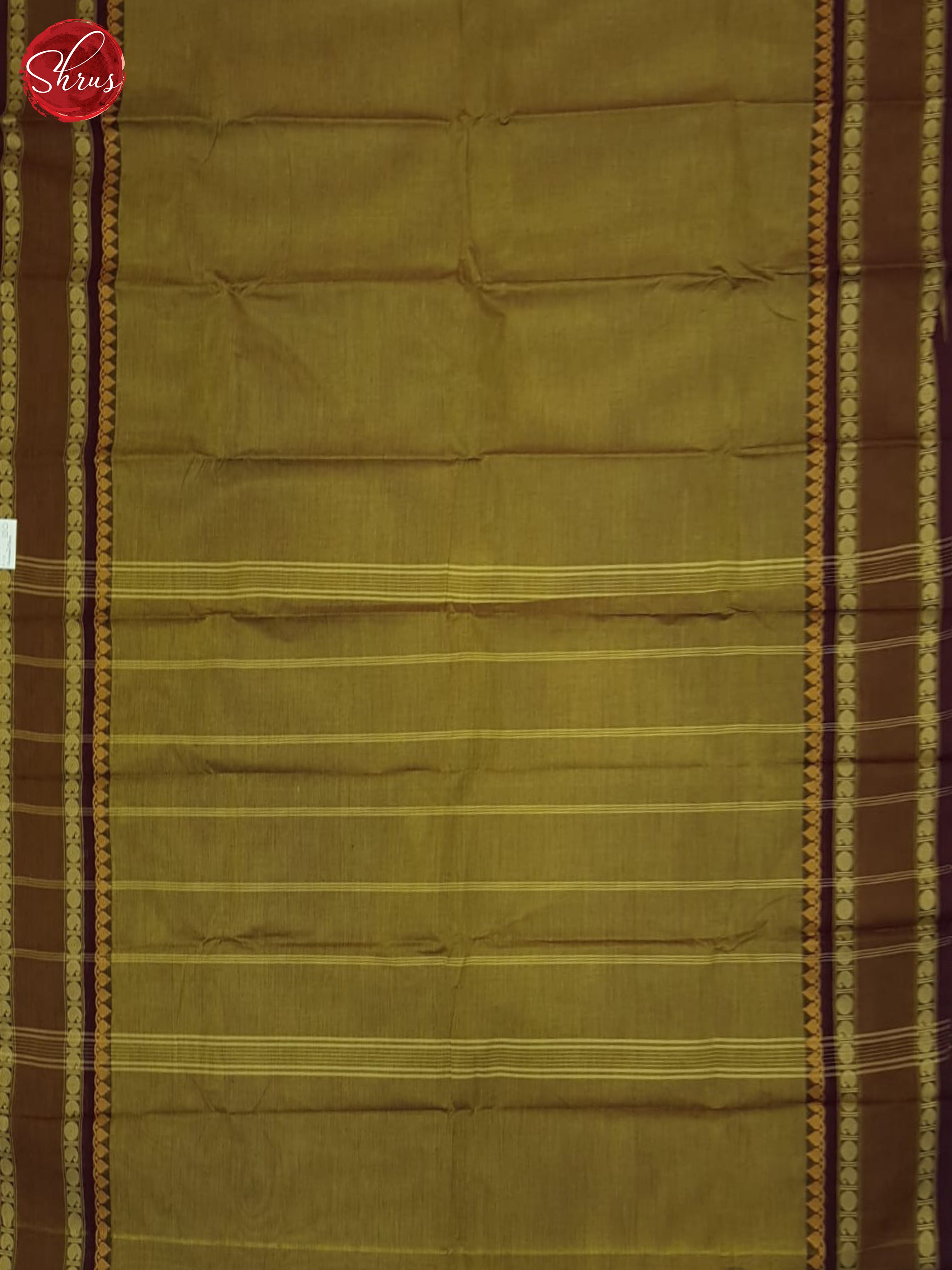 Brown & Maroon- Chettinad Cotton Saree - Shop on ShrusEternity.com