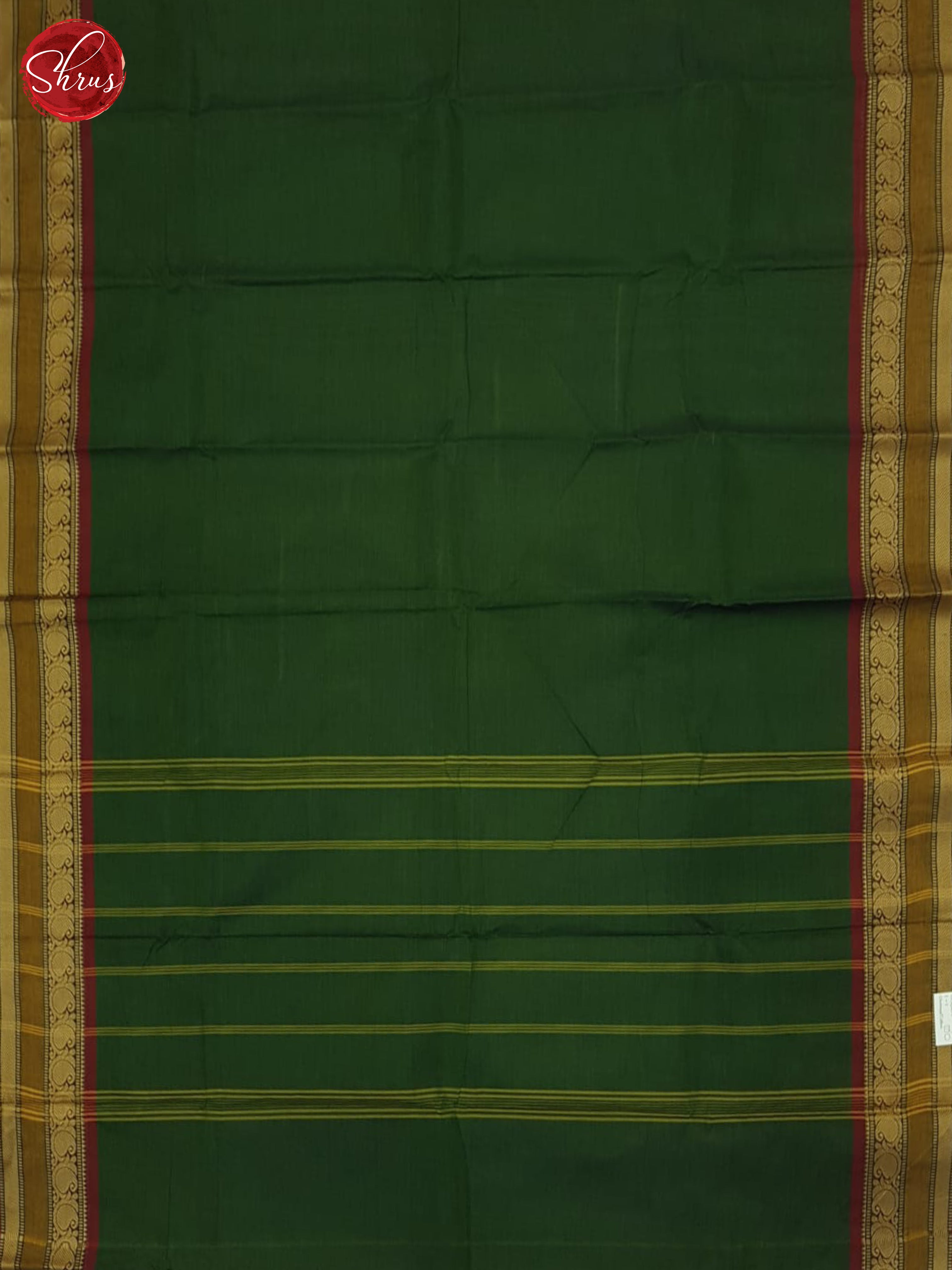 Green &  Maroon - Chettinad Cotton Saree - Shop on ShrusEternity.com