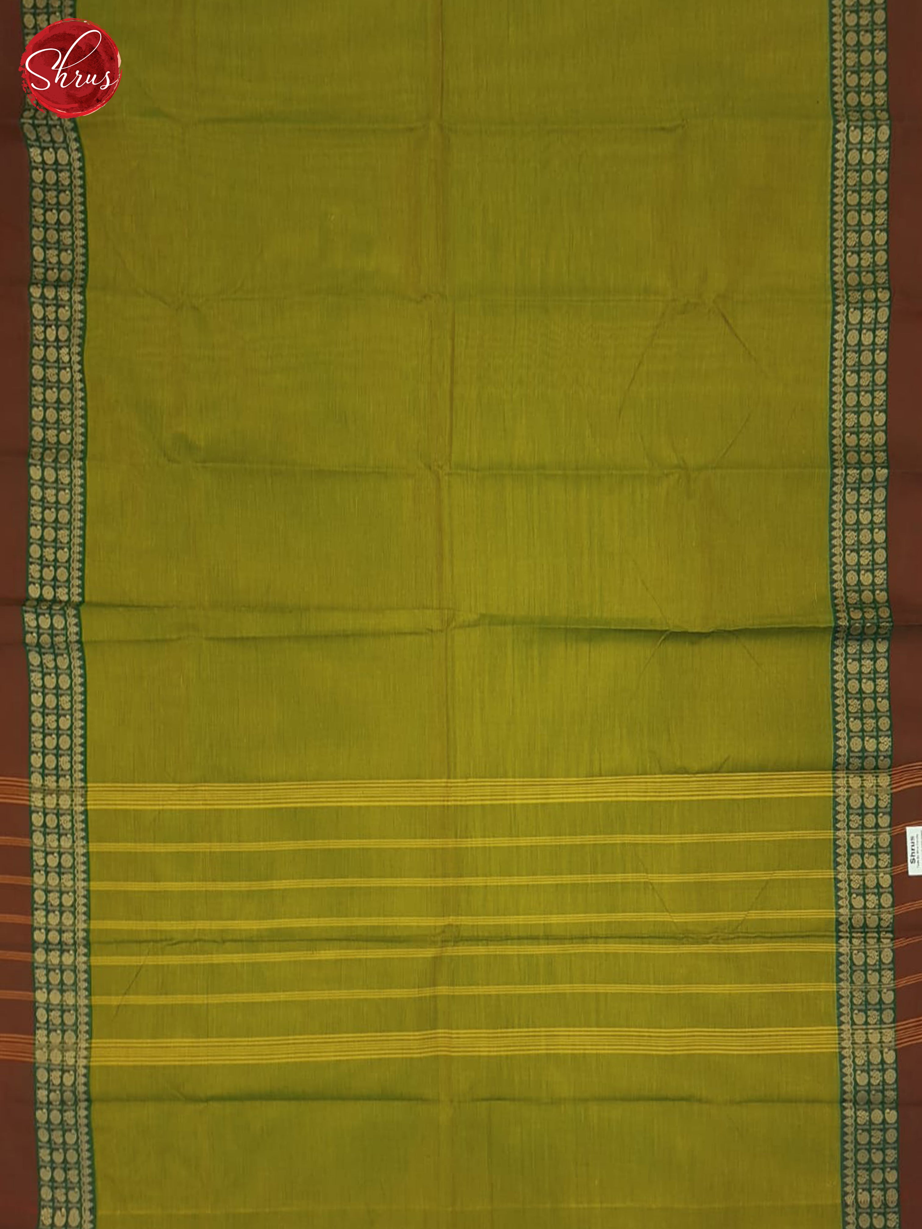 Green & Brown - Chettinad Cotton Saree - Shop on ShrusEternity.com