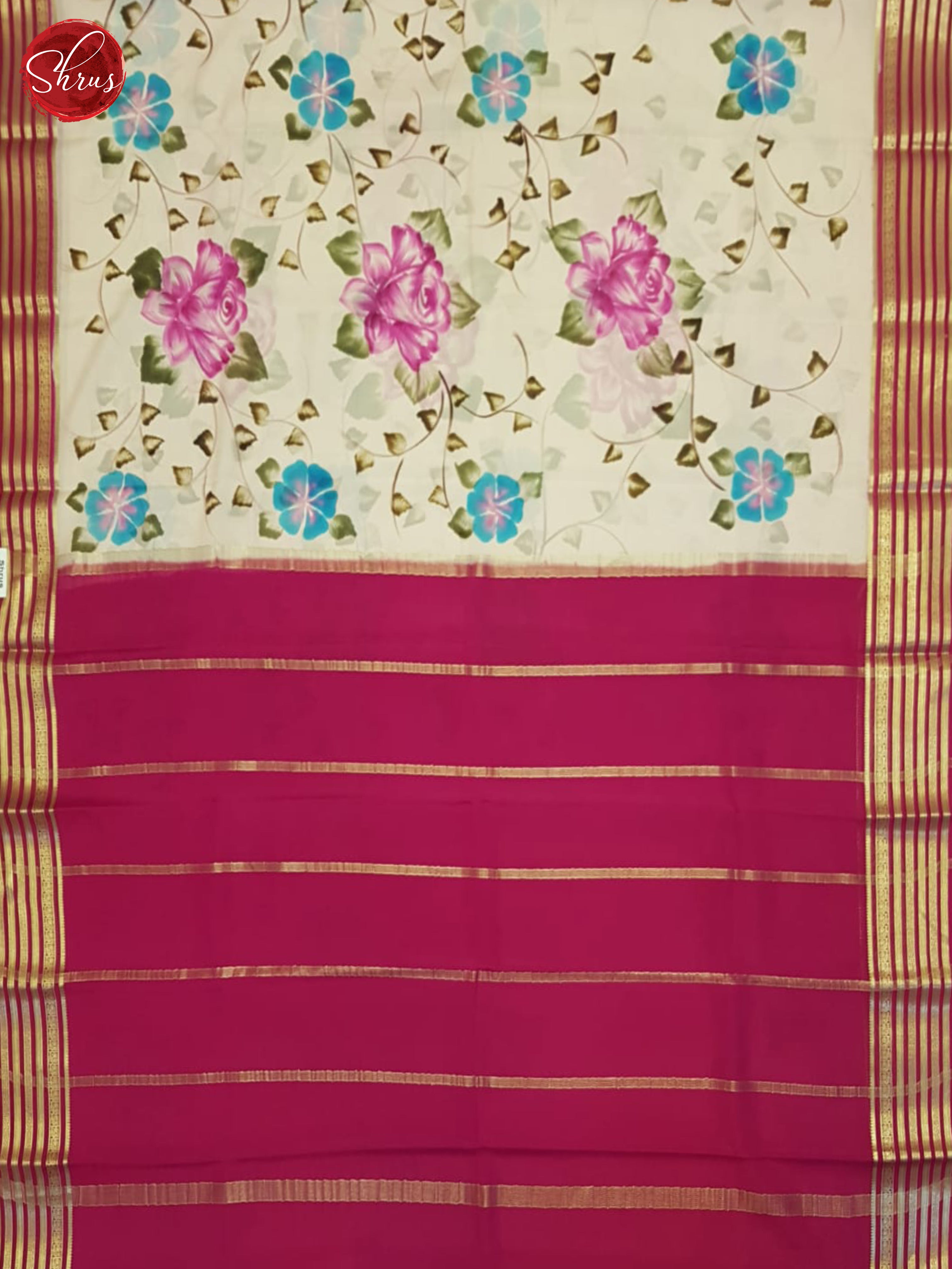 CCS30011 - Mysore Silk Saree - Shop on ShrusEternity.com