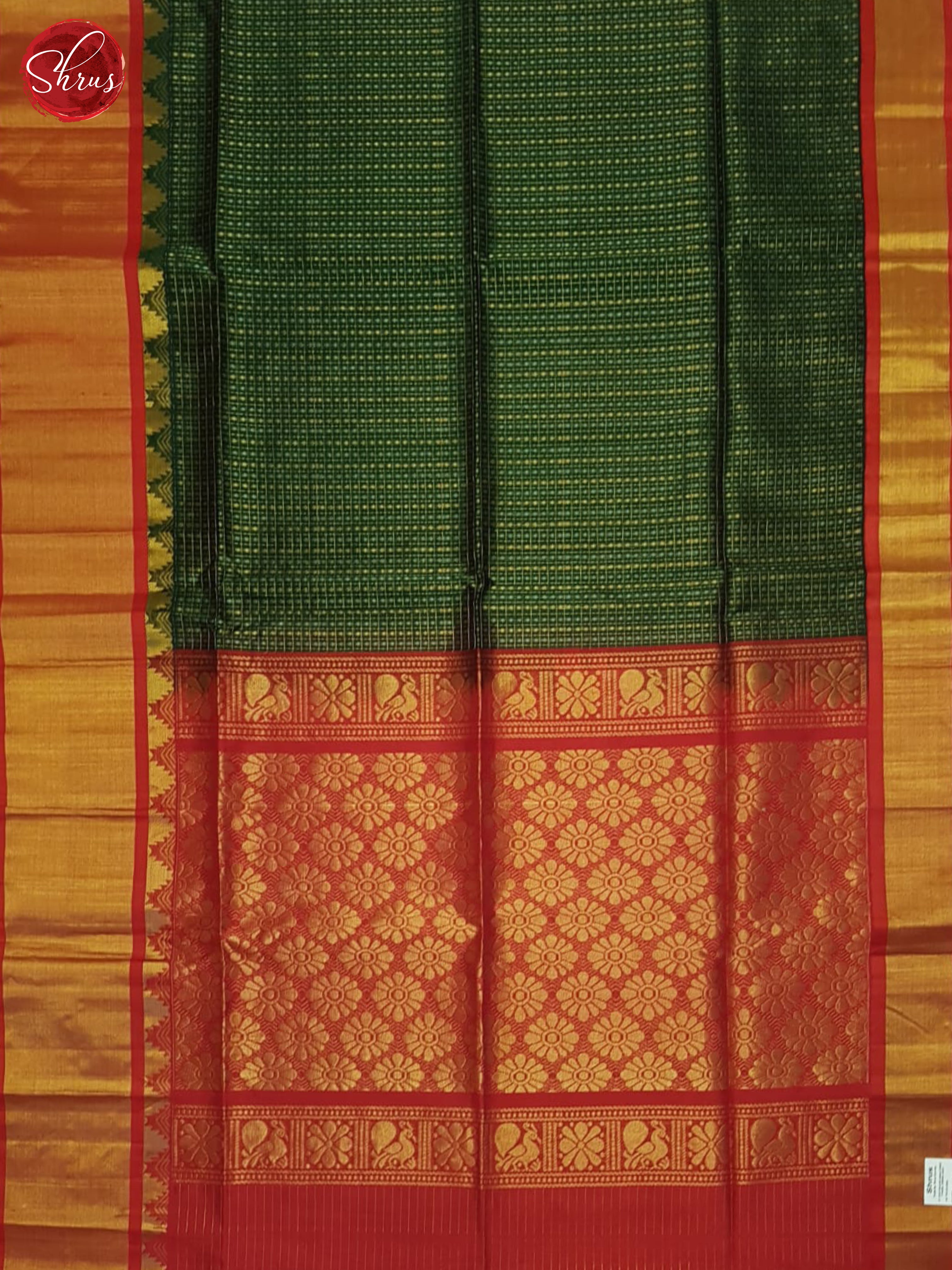 CCS30088 - Silk Cotton Saree - Shop on ShrusEternity.com