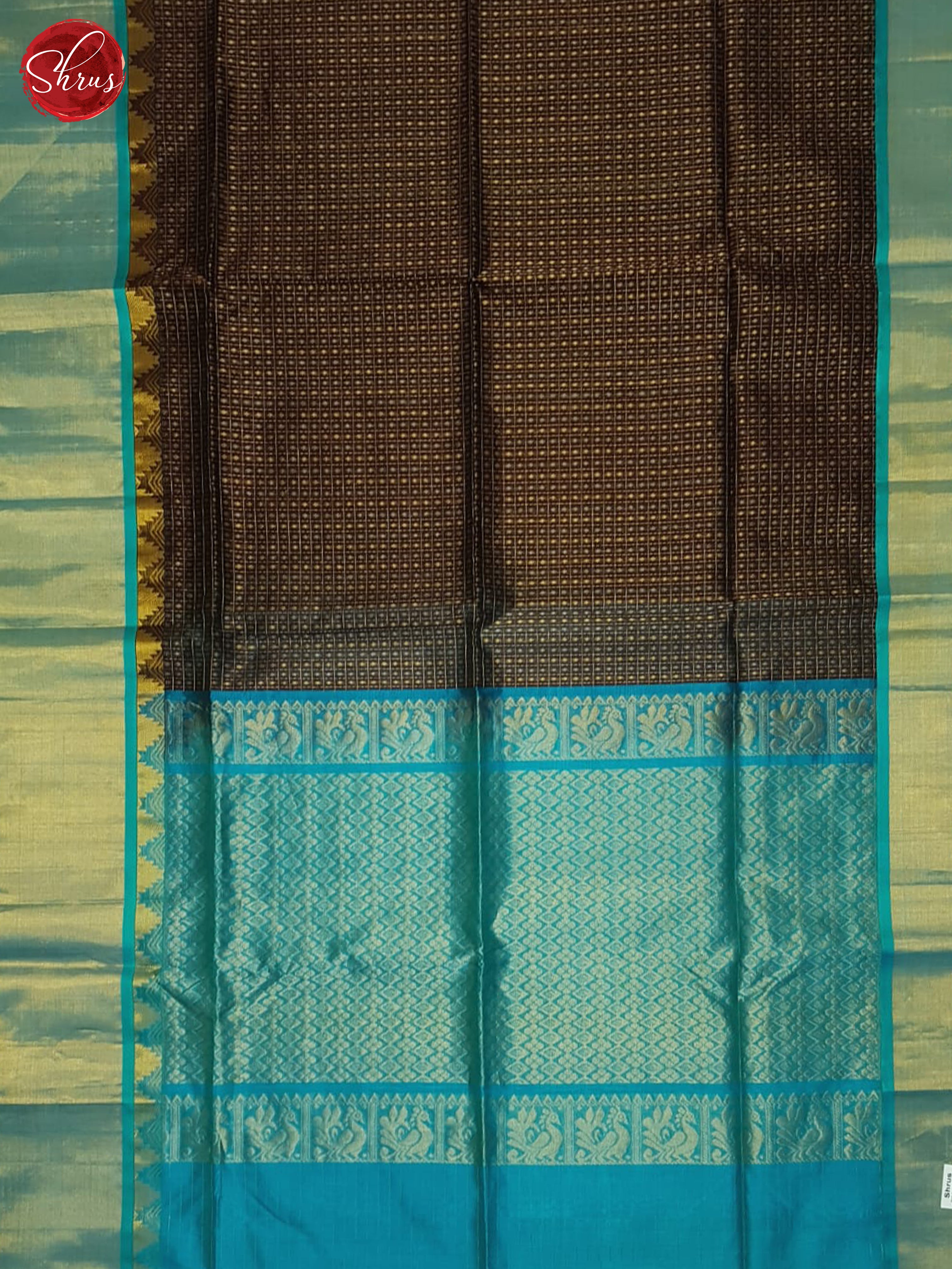 CCS30091 - Silk Cotton Saree - Shop on ShrusEternity.com