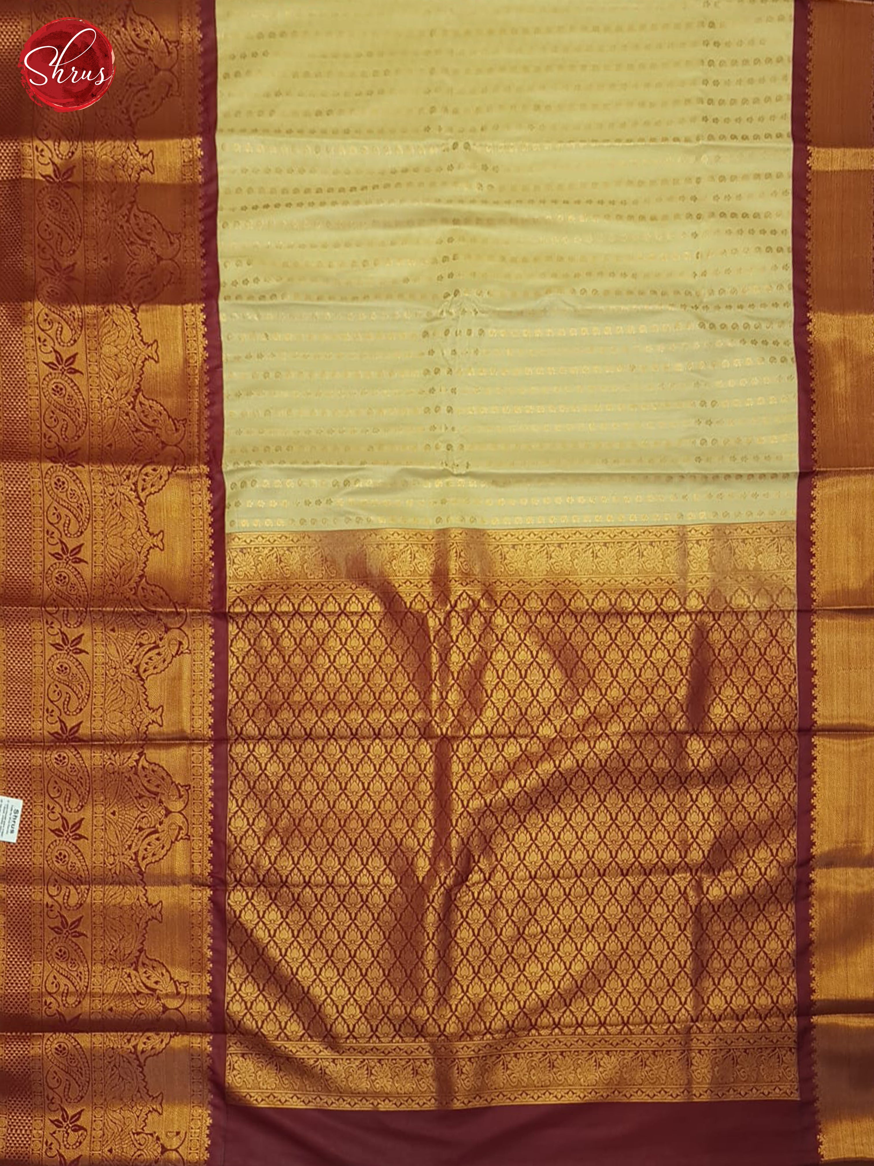 CDS01001 - Semi Kanchipuram Saree - Shop on ShrusEternity.com