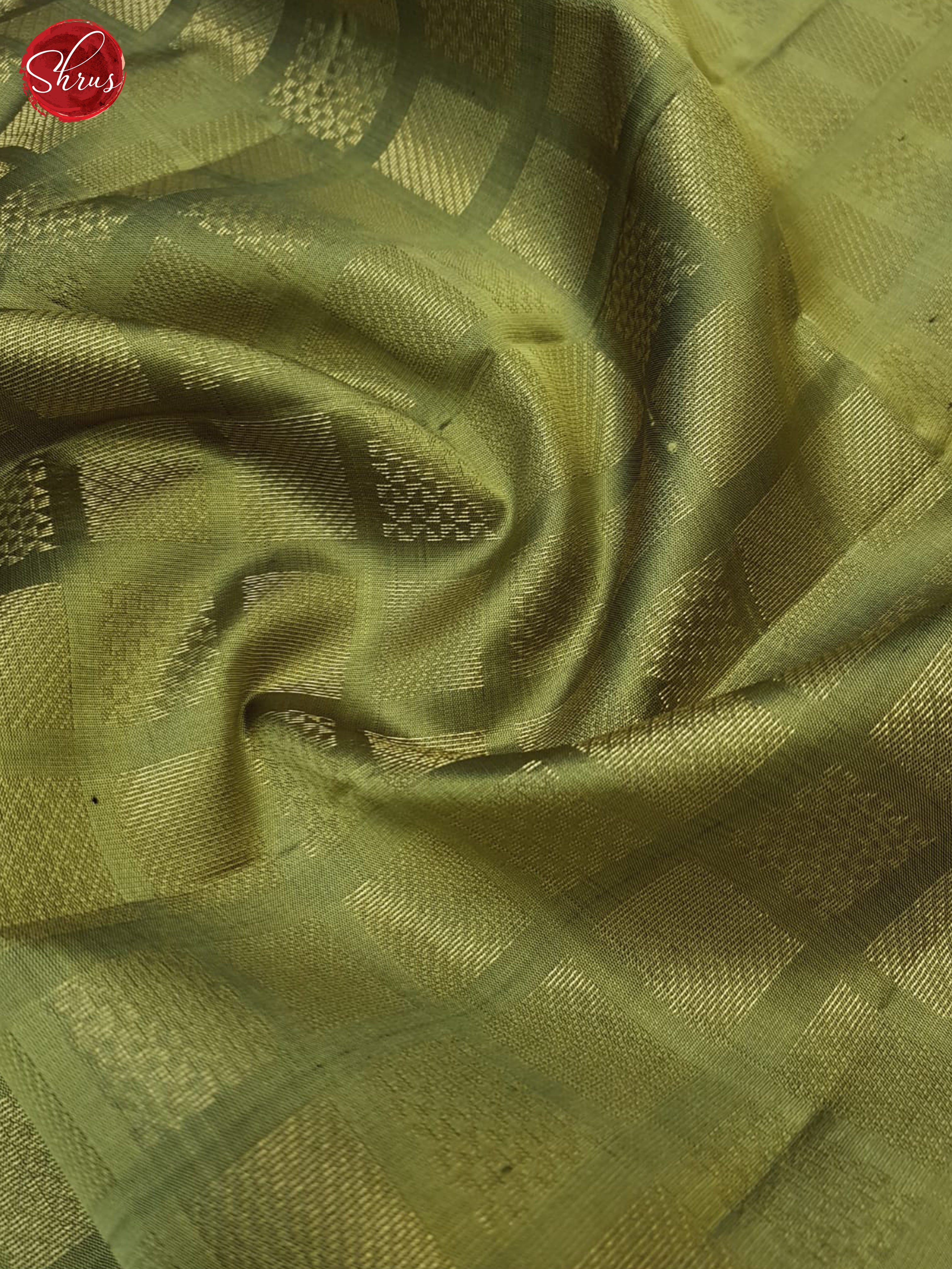 Green And Maroon- Soft Silk Saree - Shop on ShrusEternity.com