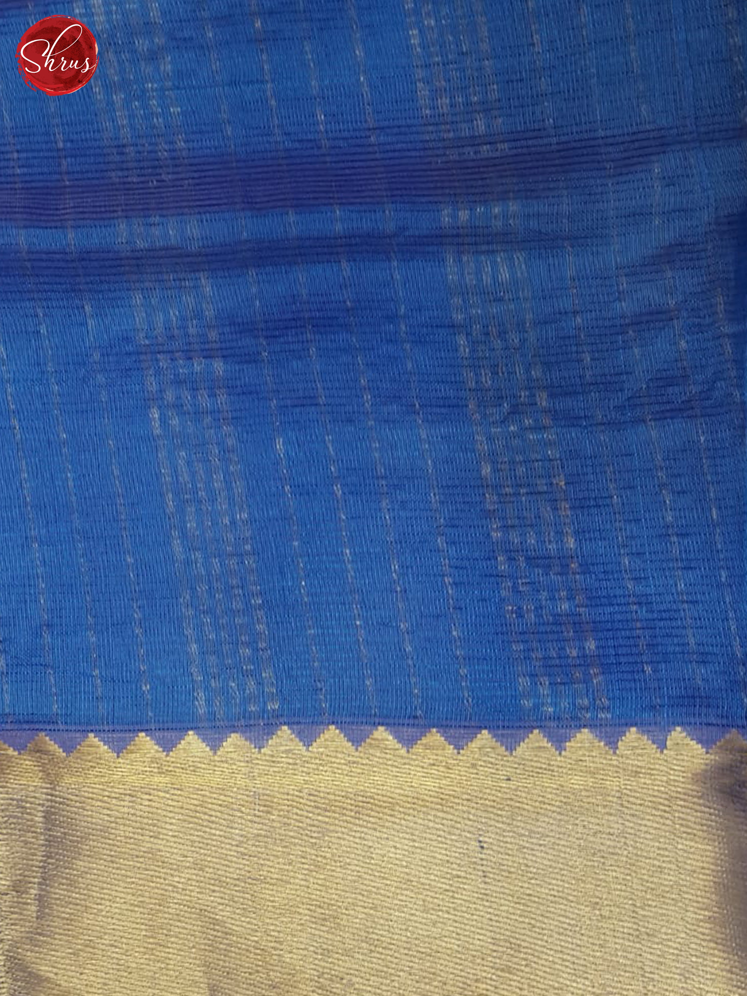 Blue & Purple - Mangalagiri silkcotton Saree - Shop on ShrusEternity.com