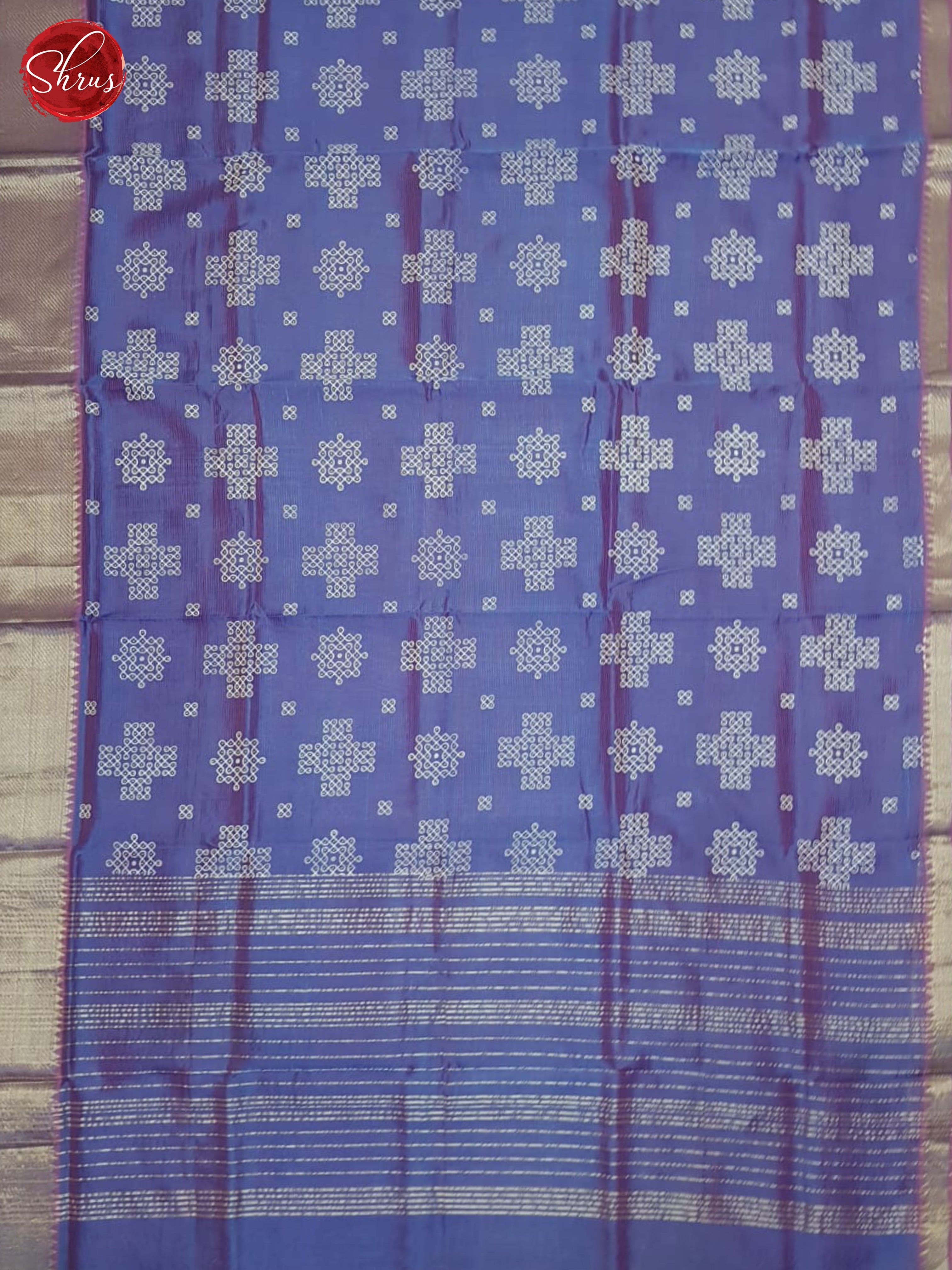 Purple(Single Tone) - Mangalagiri silkcotton Saree - Shop on ShrusEternity.com