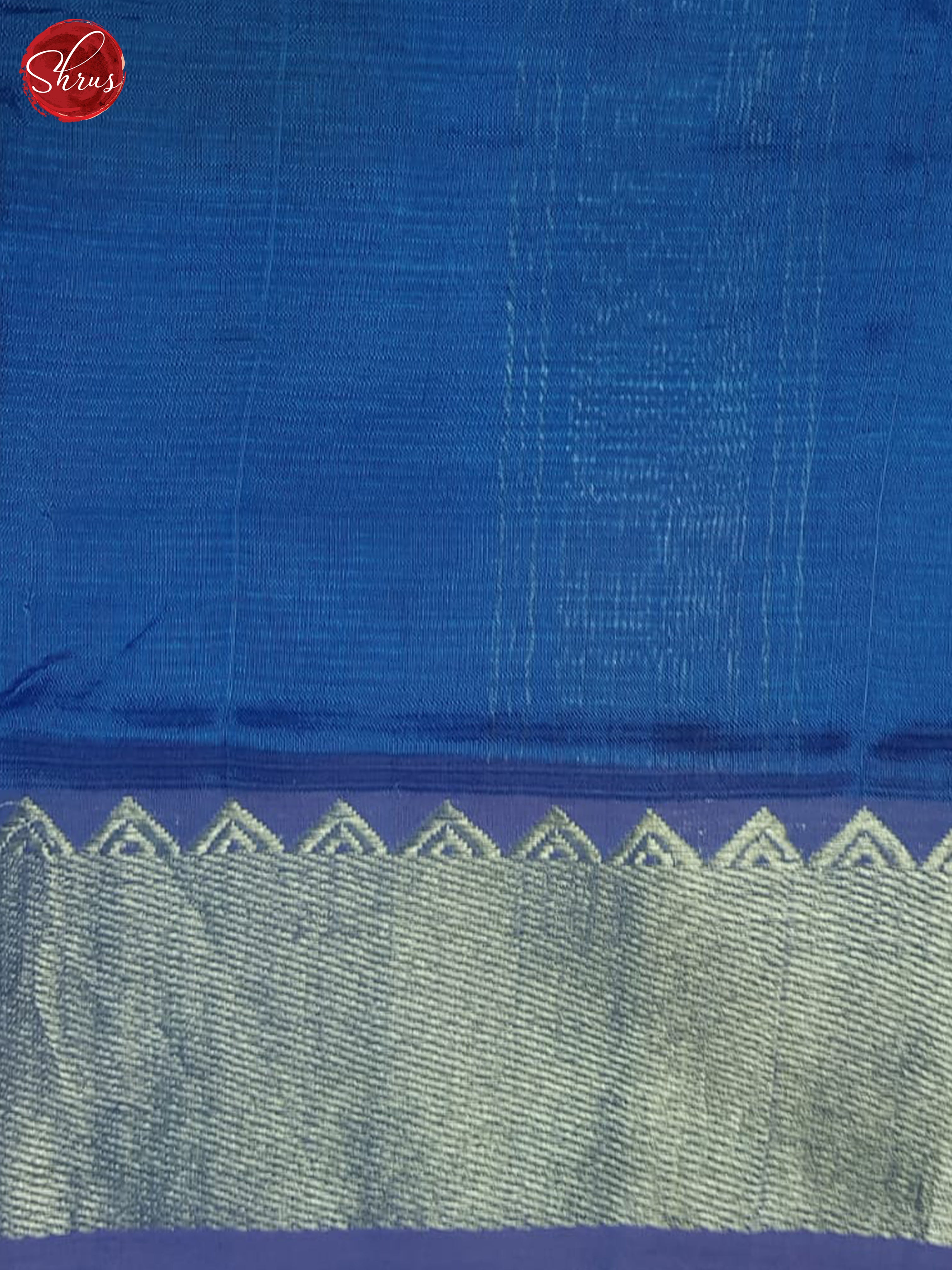 Blue & Purple - Mangalagiri silkcotton Saree - Shop on ShrusEternity.com