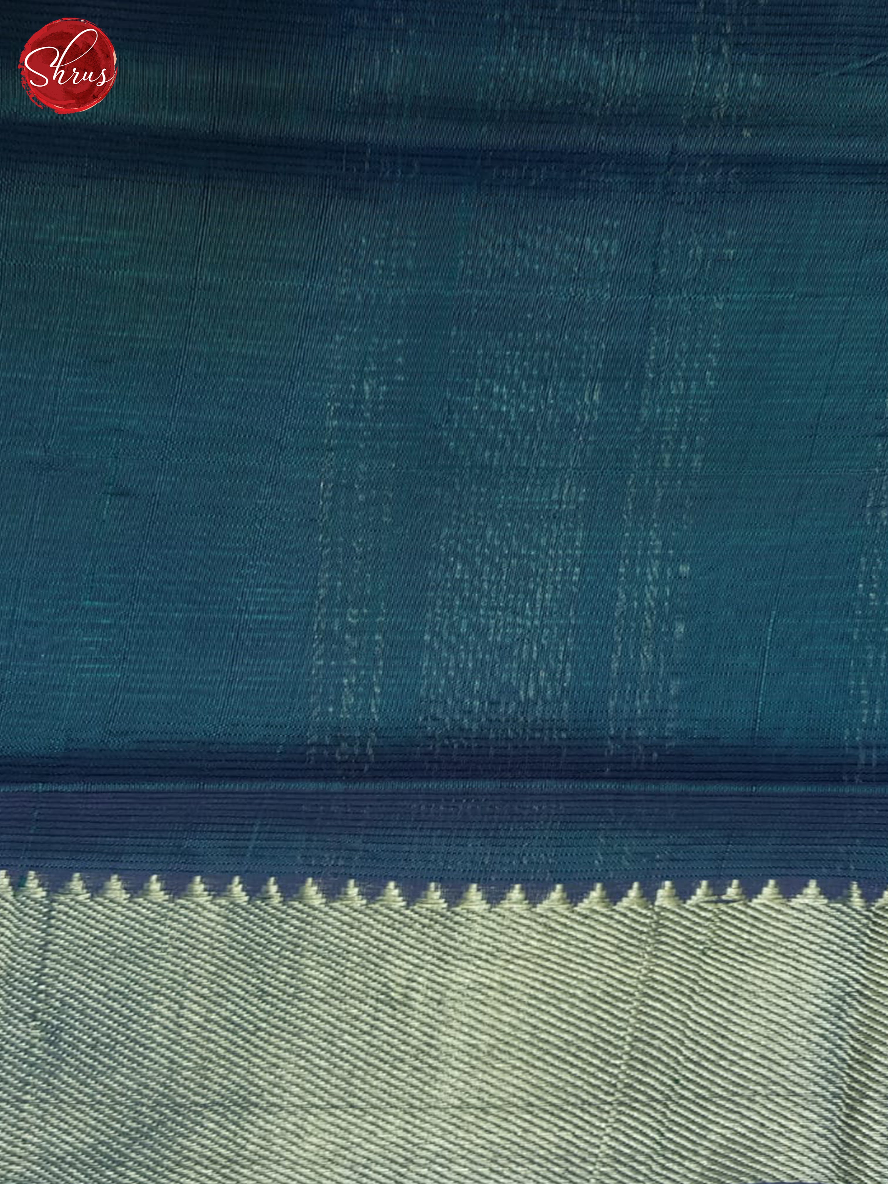 Blue & Purple- Mangalagiri silkcotton Saree - Shop on ShrusEternity.com