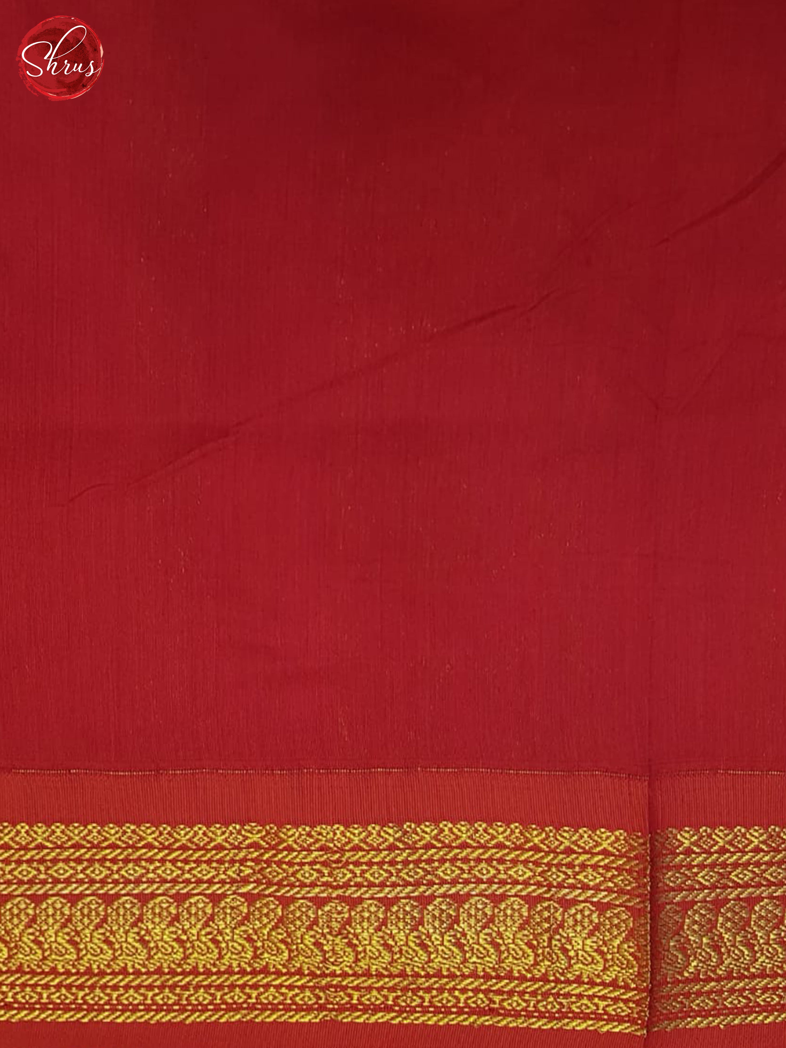 Brick & Red - Kalyani Cotton Saree - Shop on ShrusEternity.com